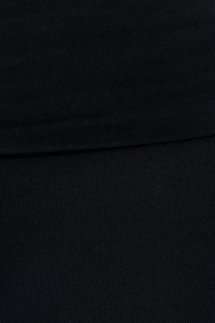 Soft Cotton Fold Over Flare Pants Product Image