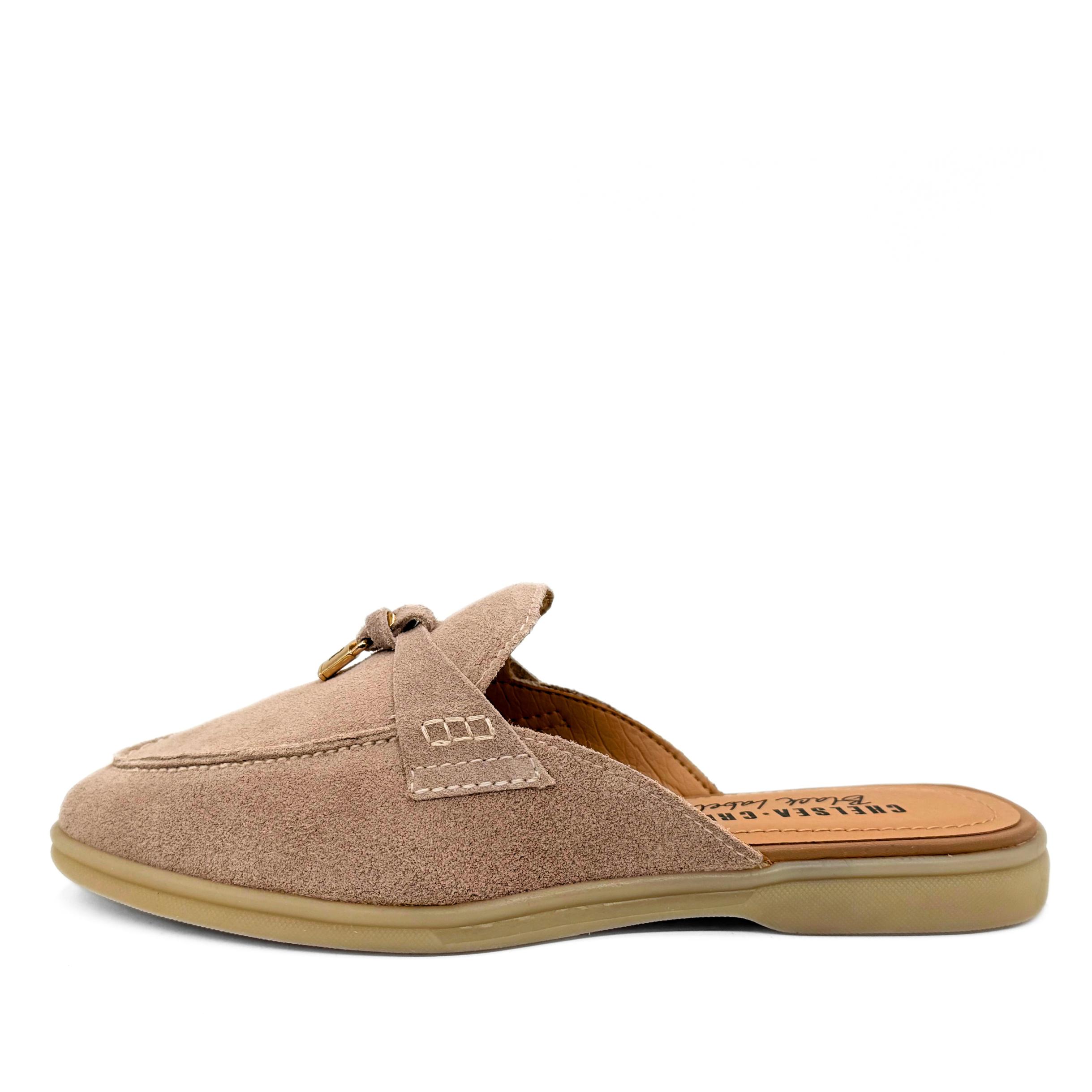 Lasso Suede Slip On Loafers Product Image