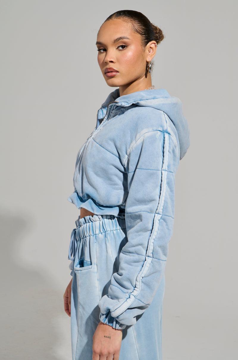 HONEY HONEY FRENCH TERRY BOMBER Product Image