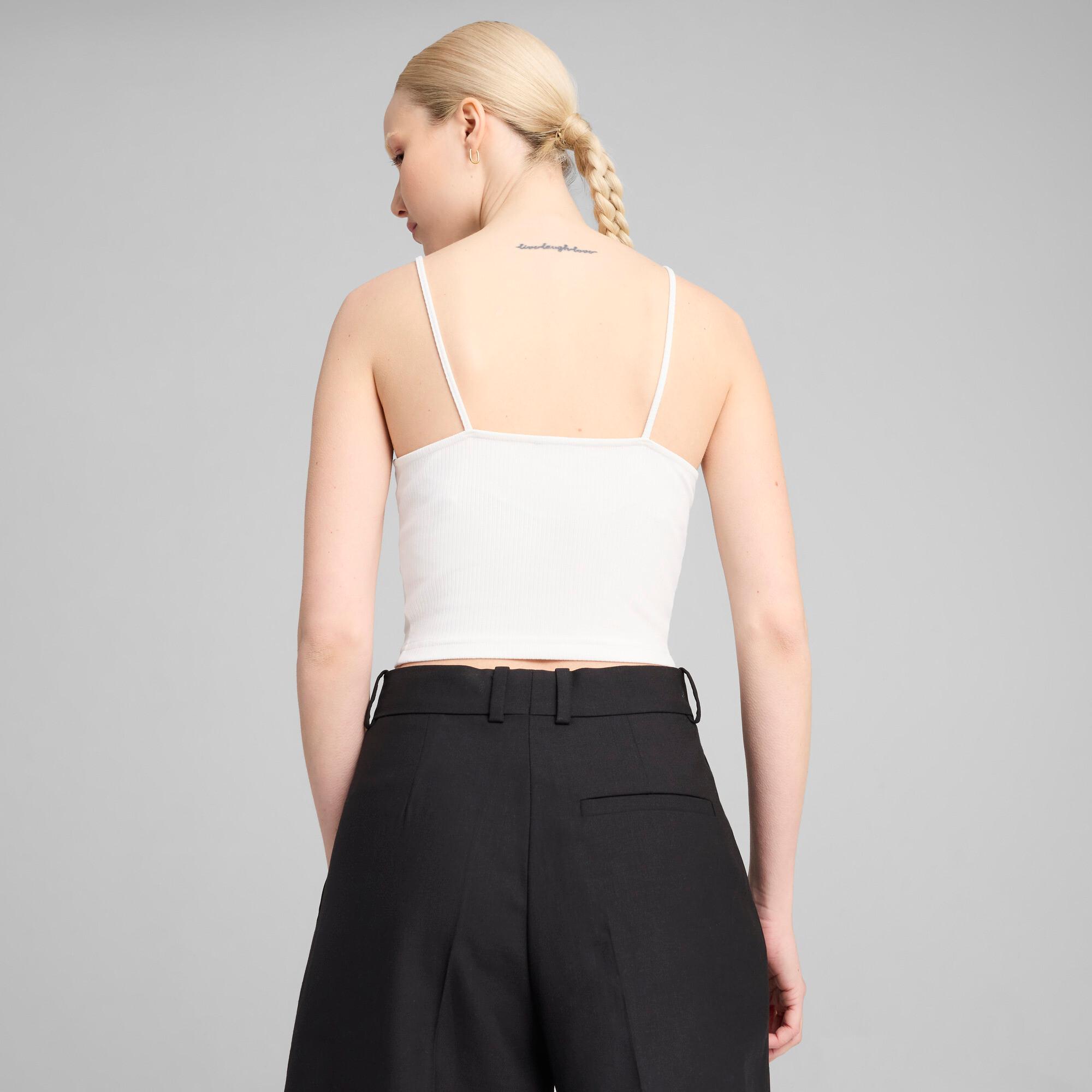 WARDROBE ESSENTIALS Women's Ribbed Tank Top Product Image