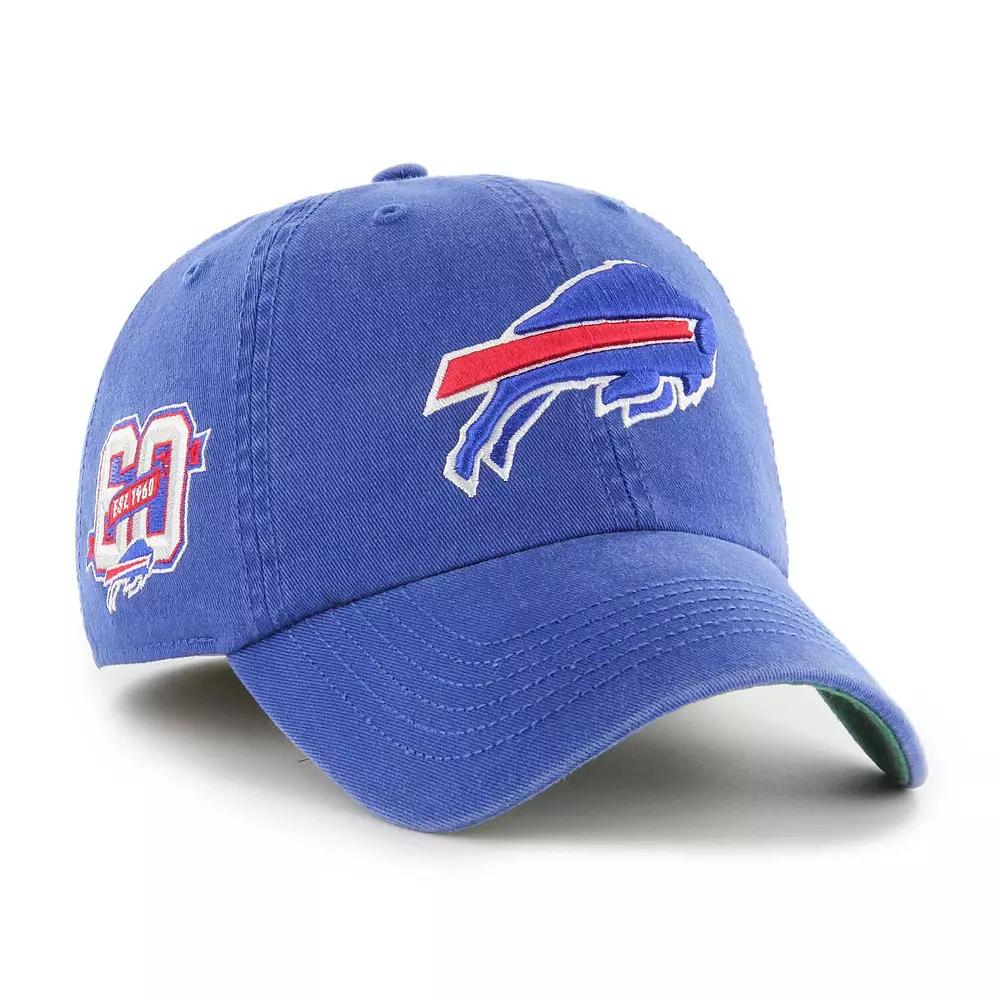 Men's '47 Royal Buffalo Bills Sure Shot Franchise Fitted Hat,  Product Image