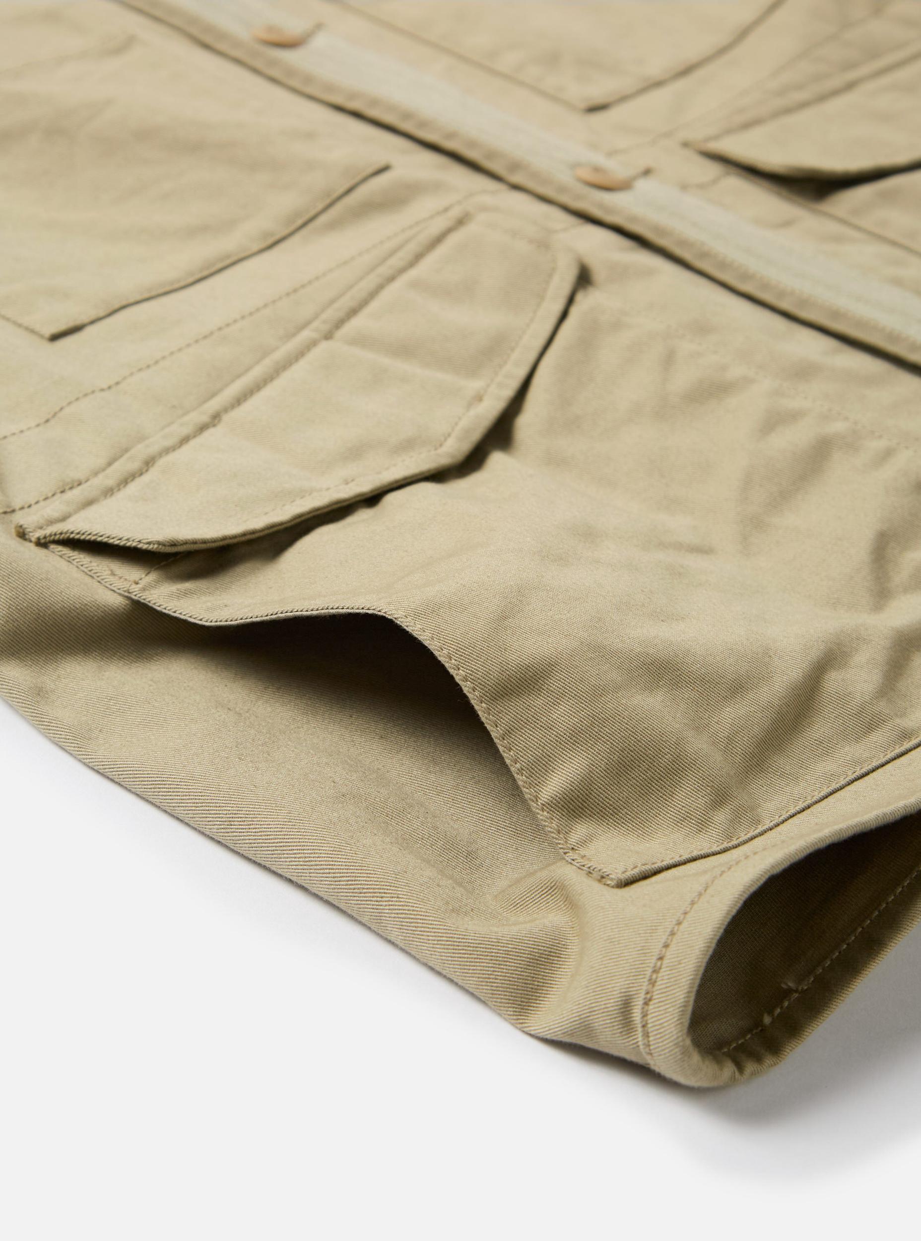 Stone Twill 4 Pocket Gilet Product Image