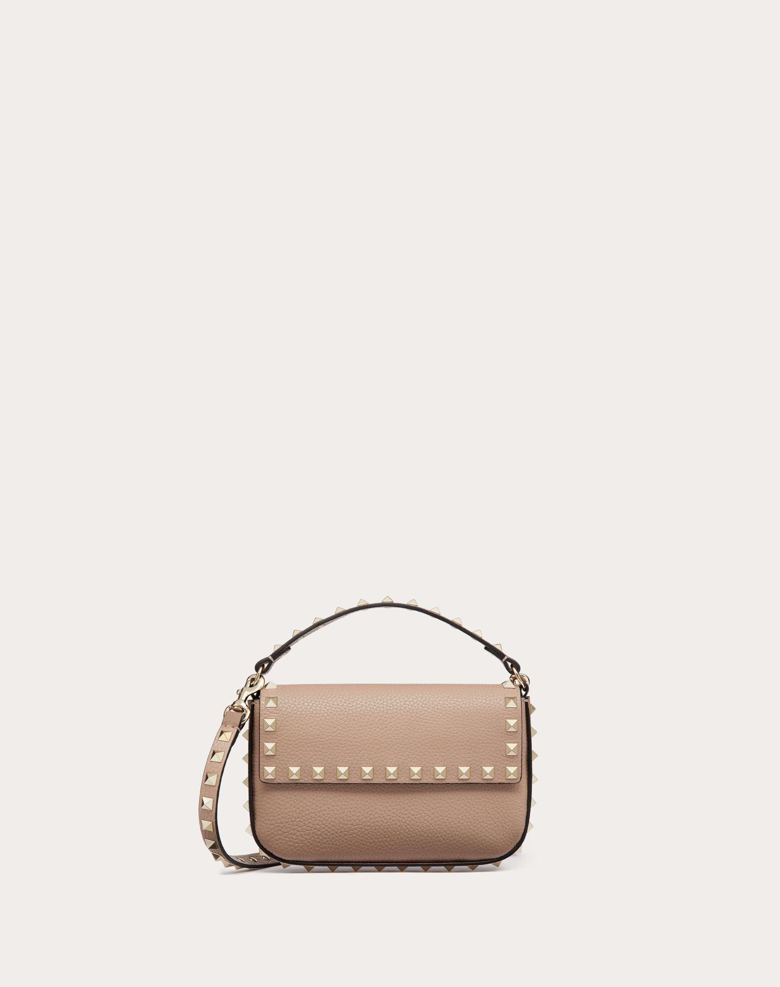 Rockstud Grainy Calfskin Pouch Product Image