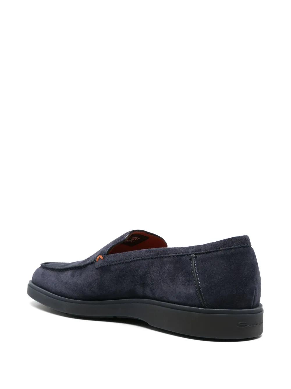 suede round-toe loafers Product Image