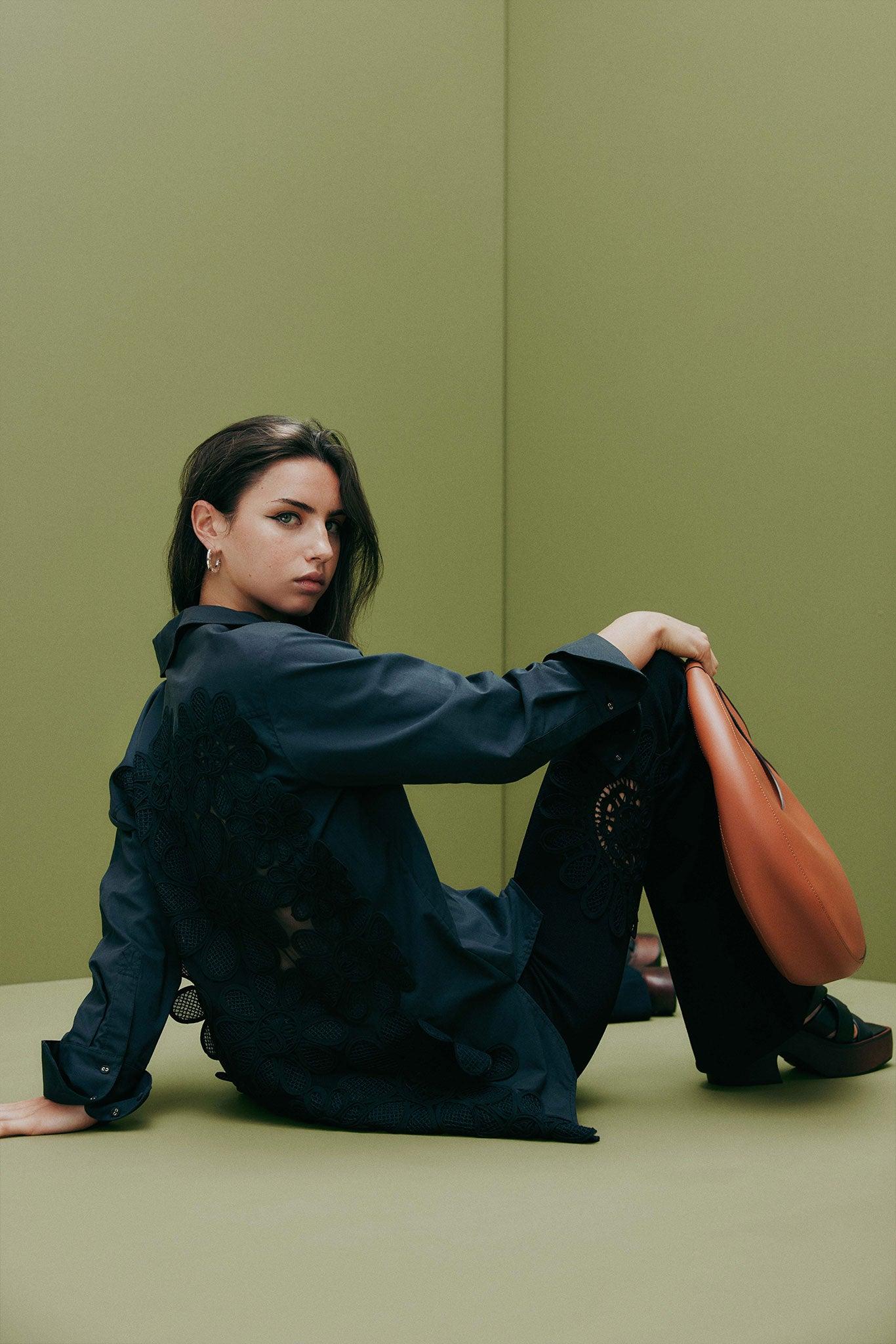 Solace Lace Trim Mini Dress Product Image