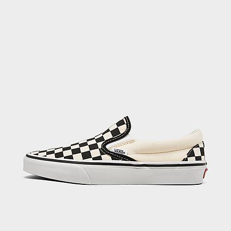 Vans Slip-On Checkerboard Skate Shoe White Product Image