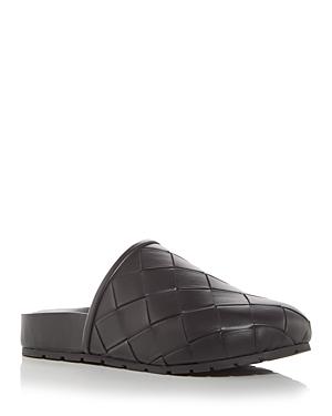 Womens Reggie Intrecciato Suede Mules Product Image