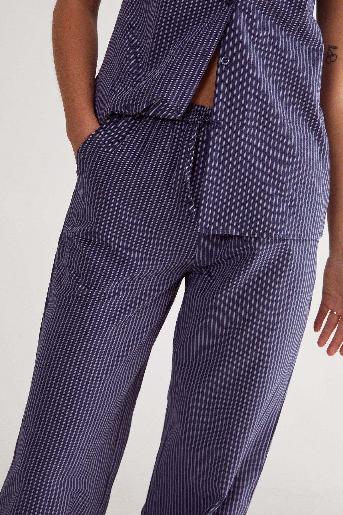 Stripe Straight Leg Pant Product Image