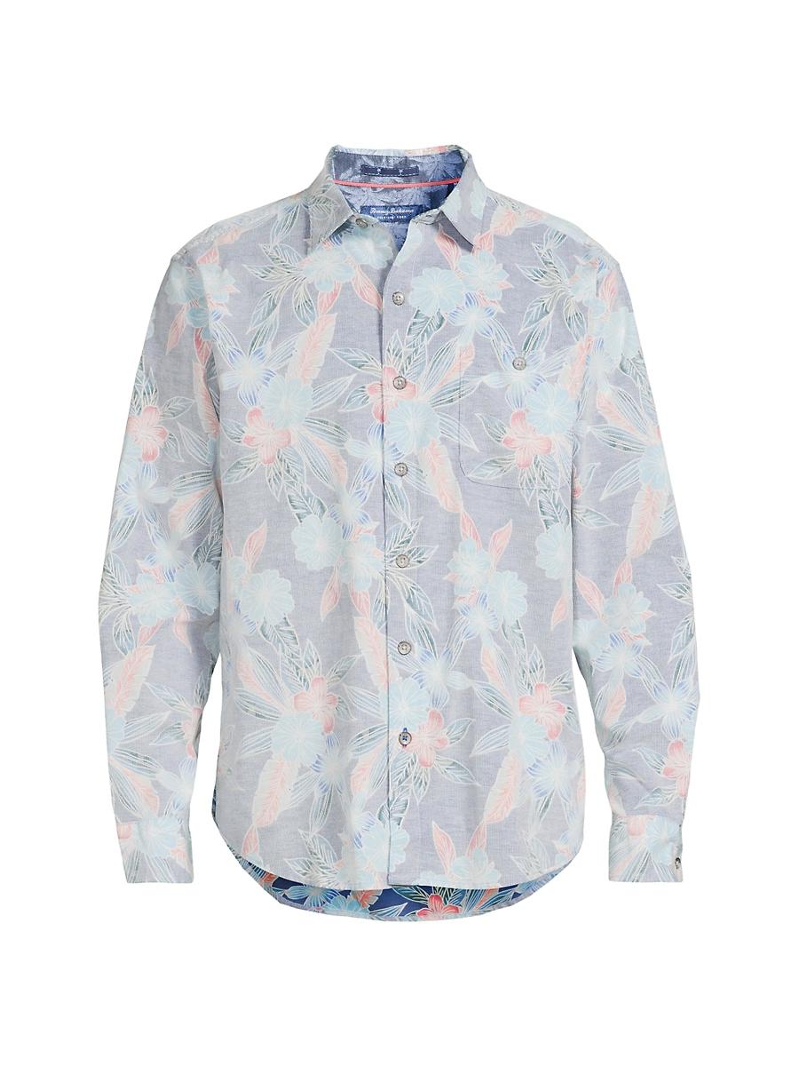 Mens Coastline Cord Shoreline Vines Button-Up Shirt Product Image