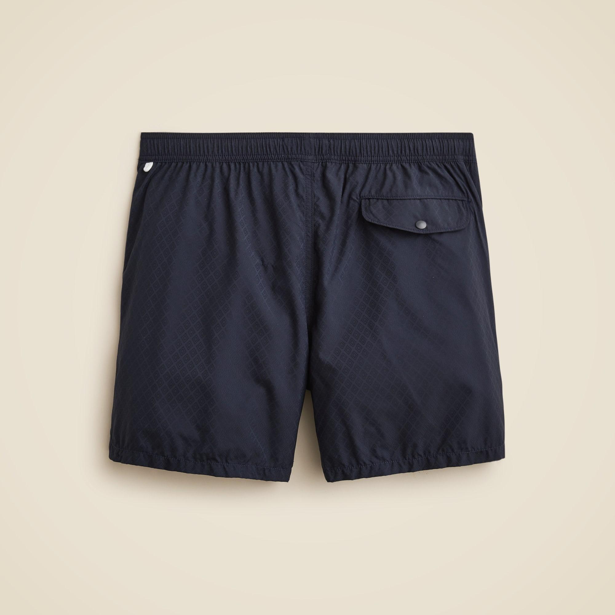 6" swim trunk in jacquard Product Image