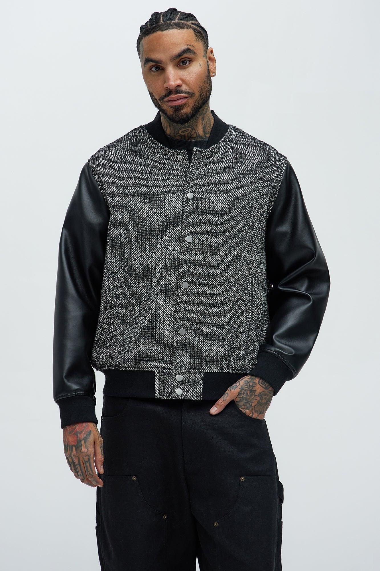 Bloomfield Varsity Jacket - Black/combo Product Image