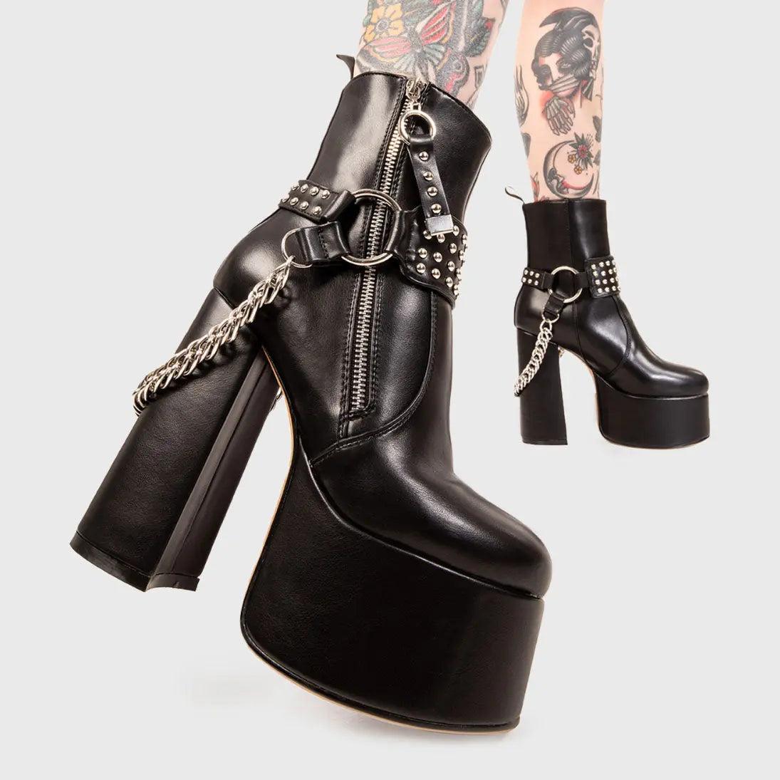 So What Platform Ankle Boots Product Image