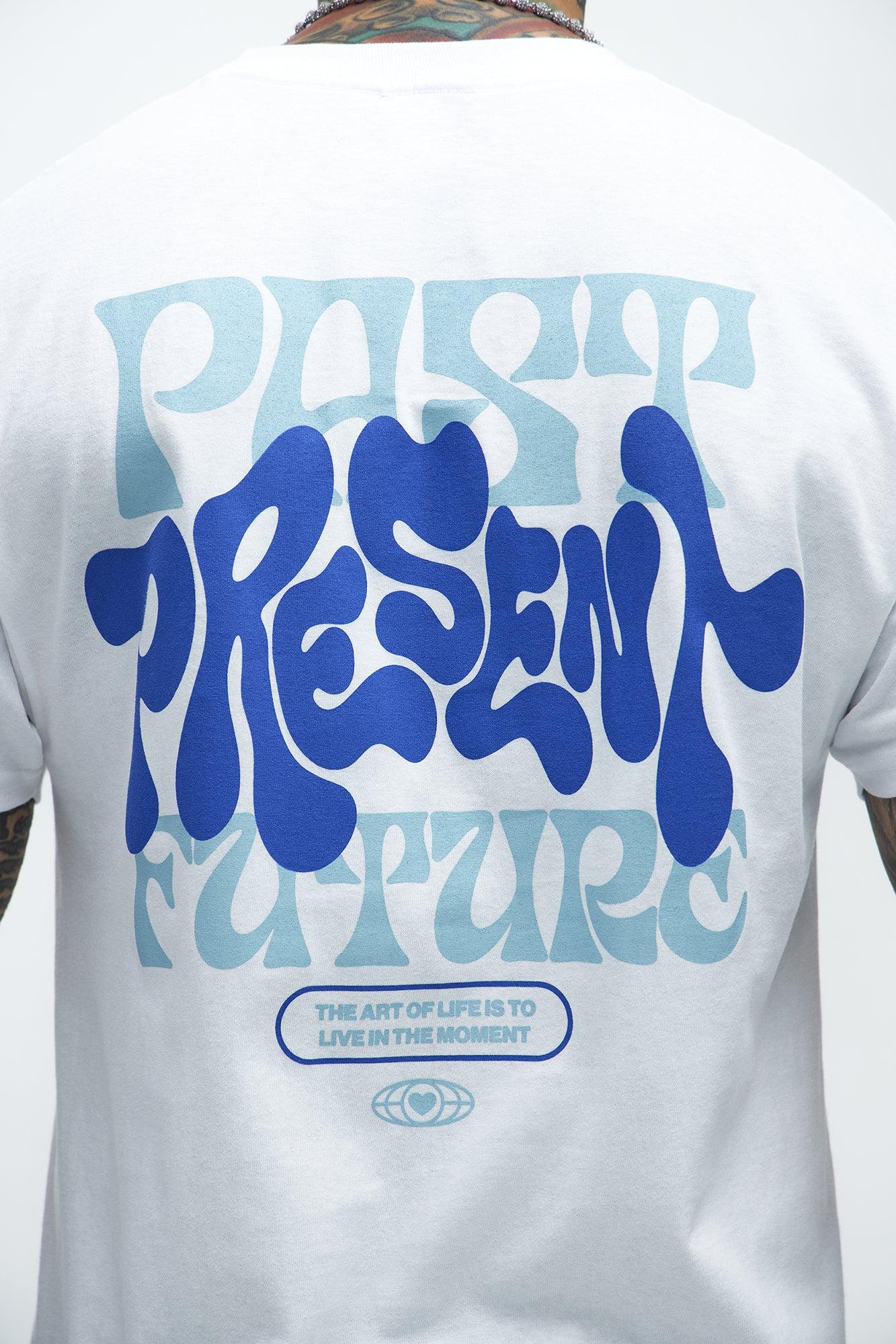 Past Present Future Short Sleeve Tee - White Product Image