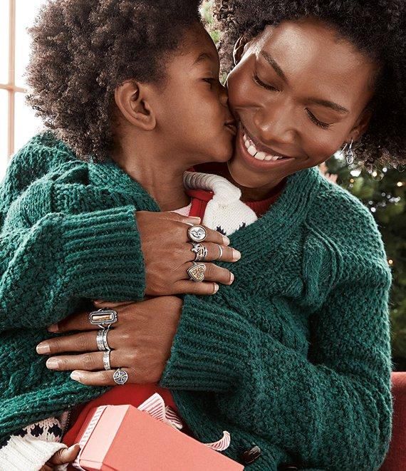 James Avery Sterling Silver Hammered Band Ring Product Image