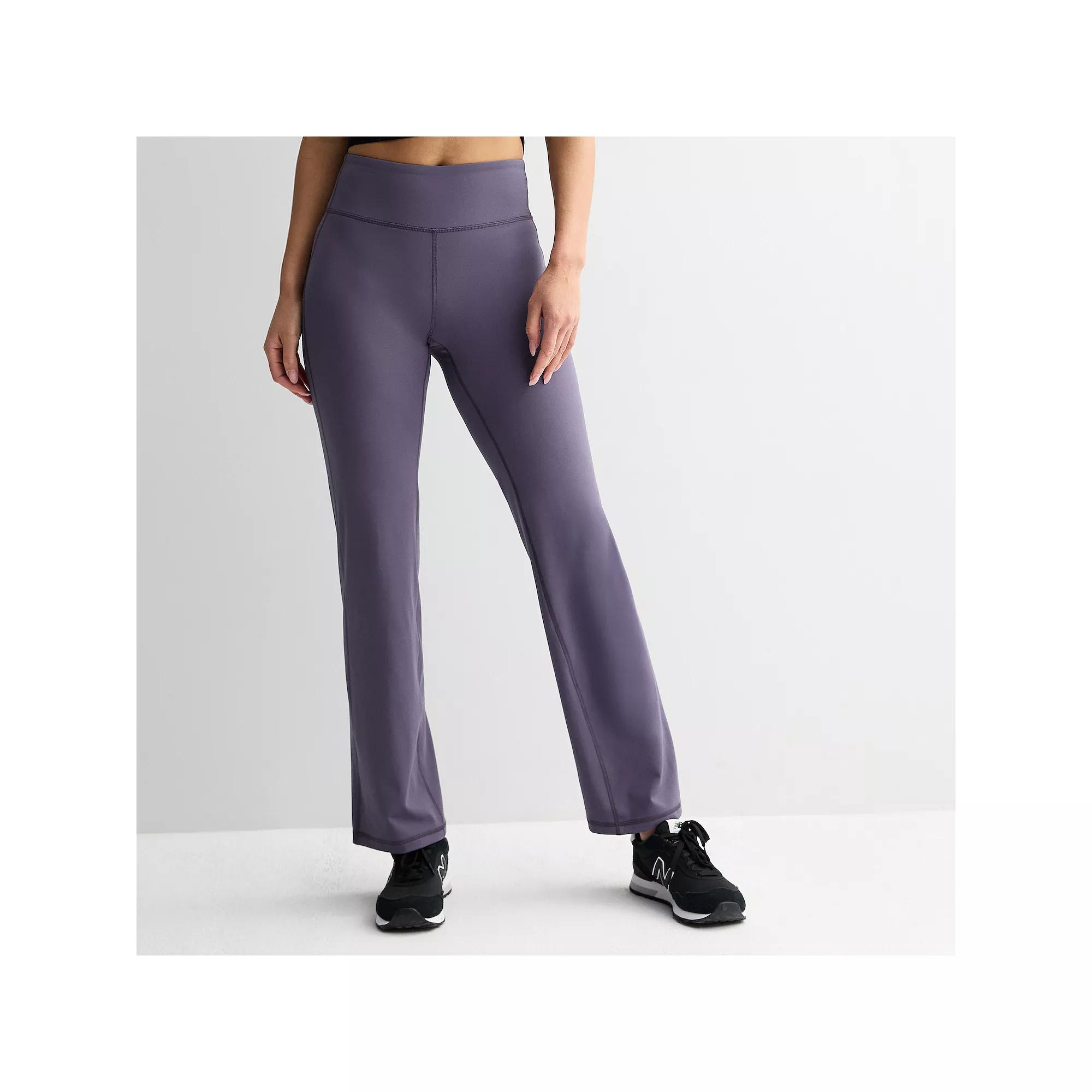 Women's Tek Gear® Essential Soft High-Rise Bootcut Pants in Regular & Plus Size, Size: XS, Purple Jelly Product Image