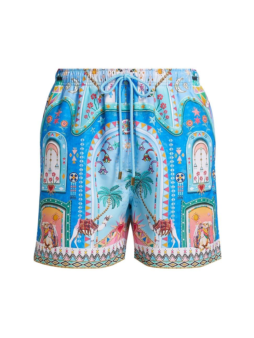 Mens Camel Print Boardshorts Product Image