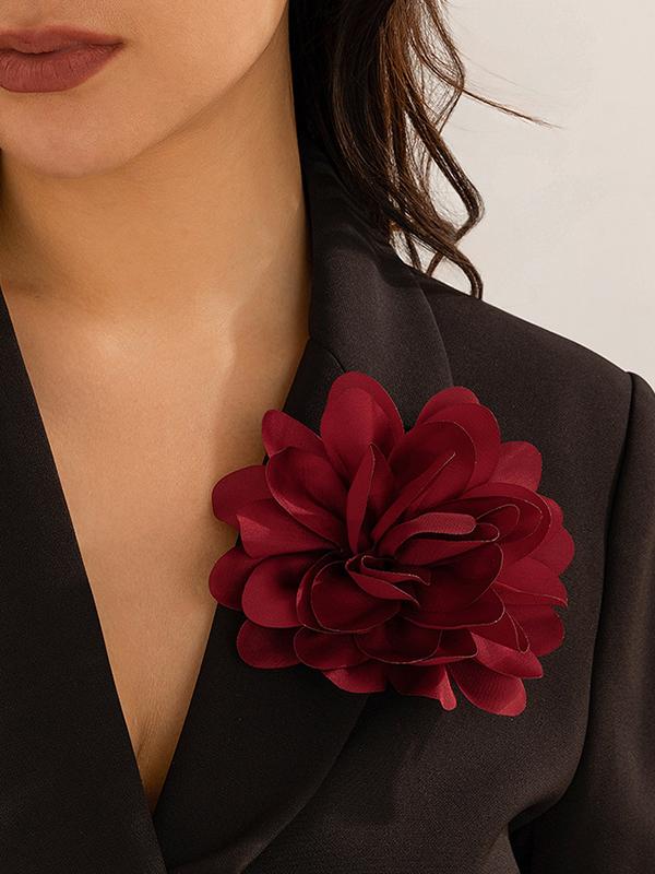 Three-Dimensional Flower Brooch Accessories Product Image