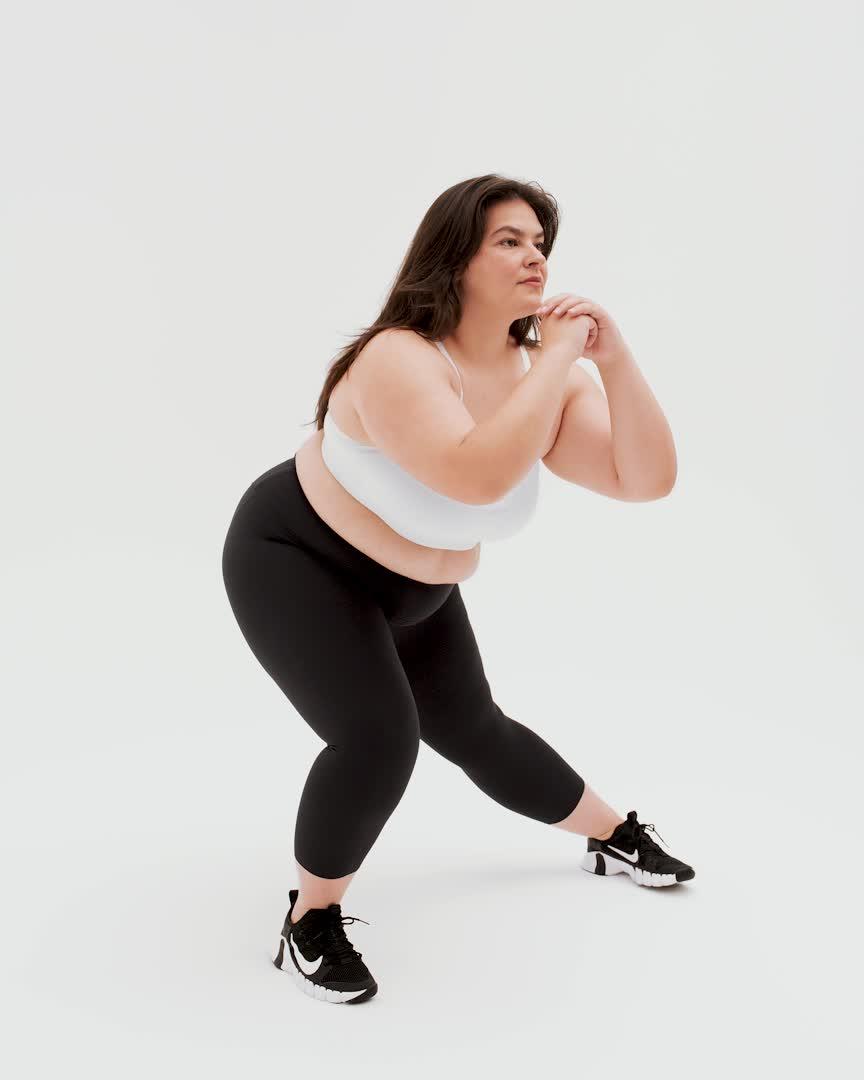 Nike Womens Indy Light Support Padded Adjustable Sports Bra (Plus Size) | FD1064-100 Product Image