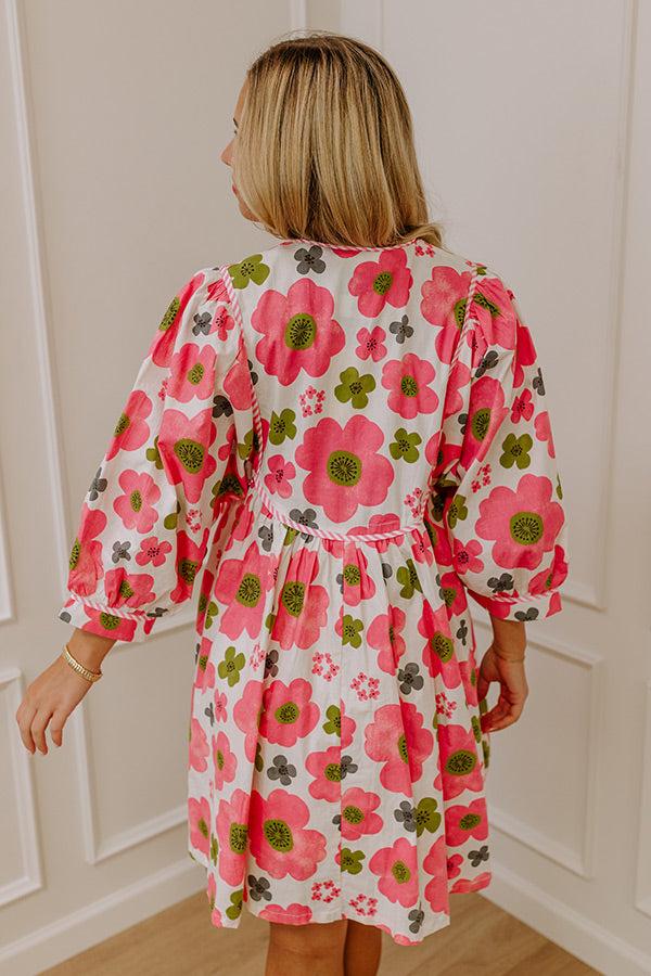 Happy Blooms Floral Mini Dress Product Image
