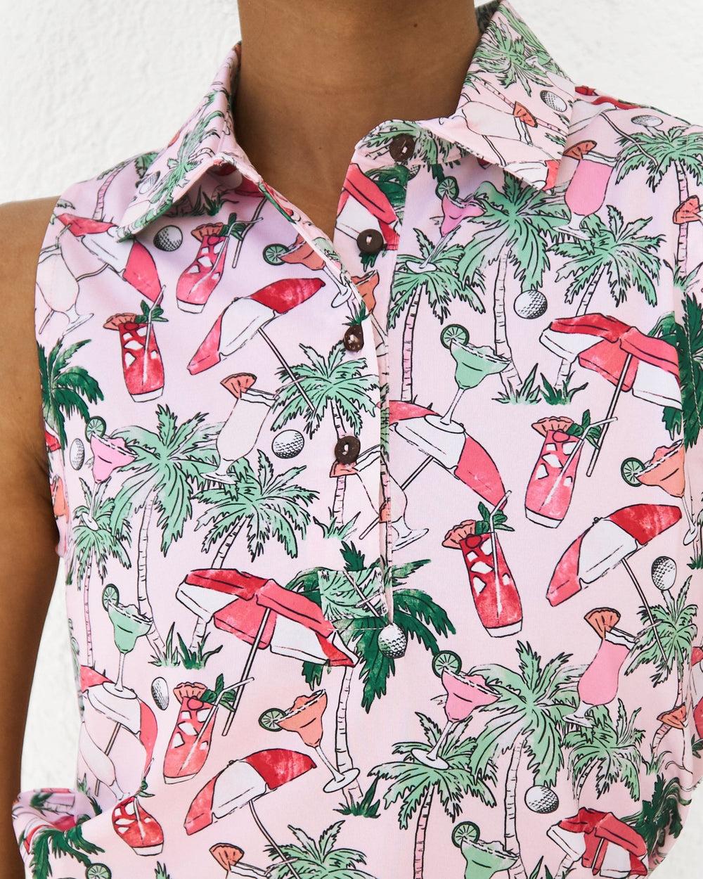 The Masters of Leisure - Ladies Sleeveless Golf Polo Product Image