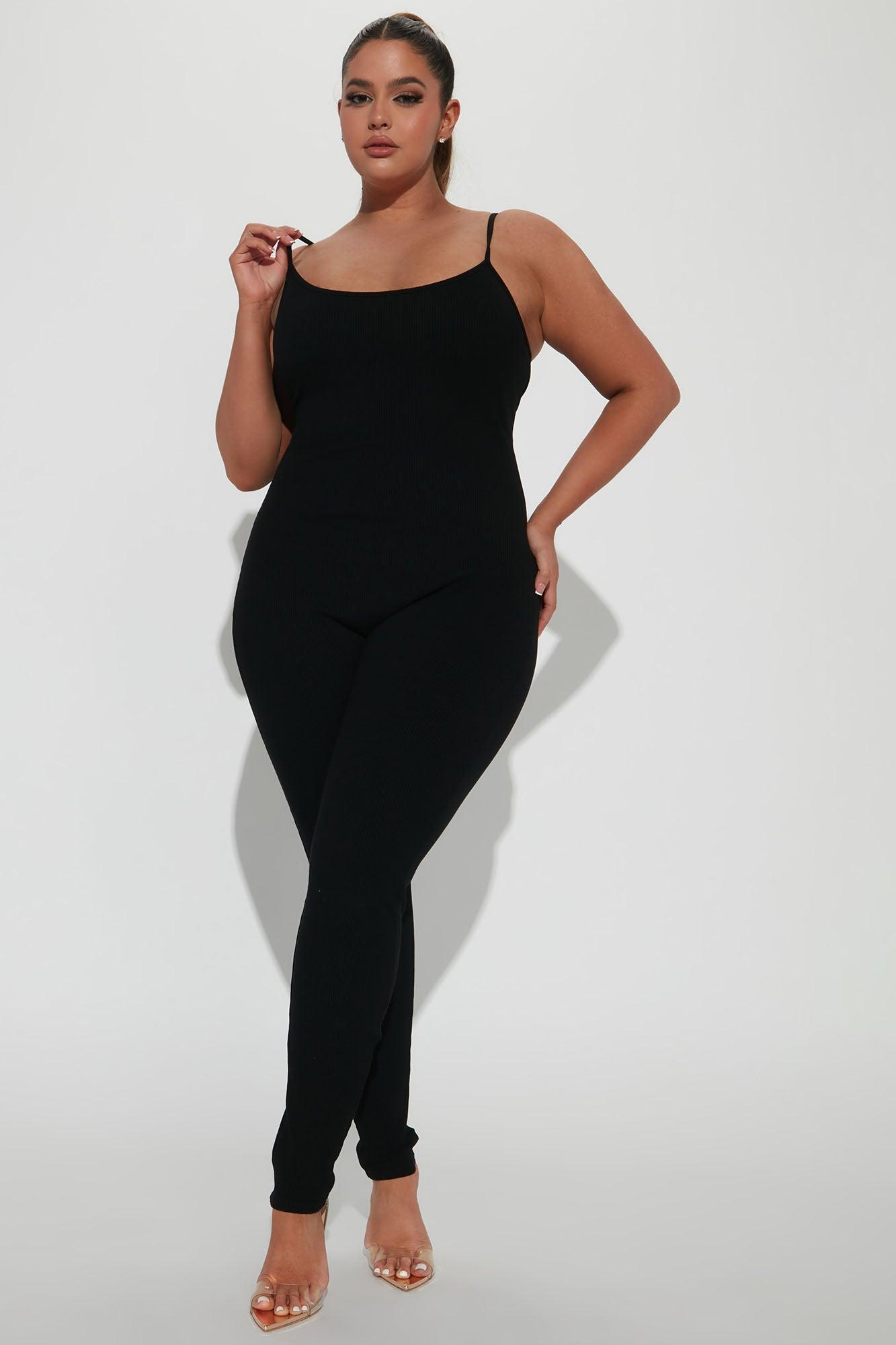 Nova Season Snatched Jumpsuit - Black Product Image