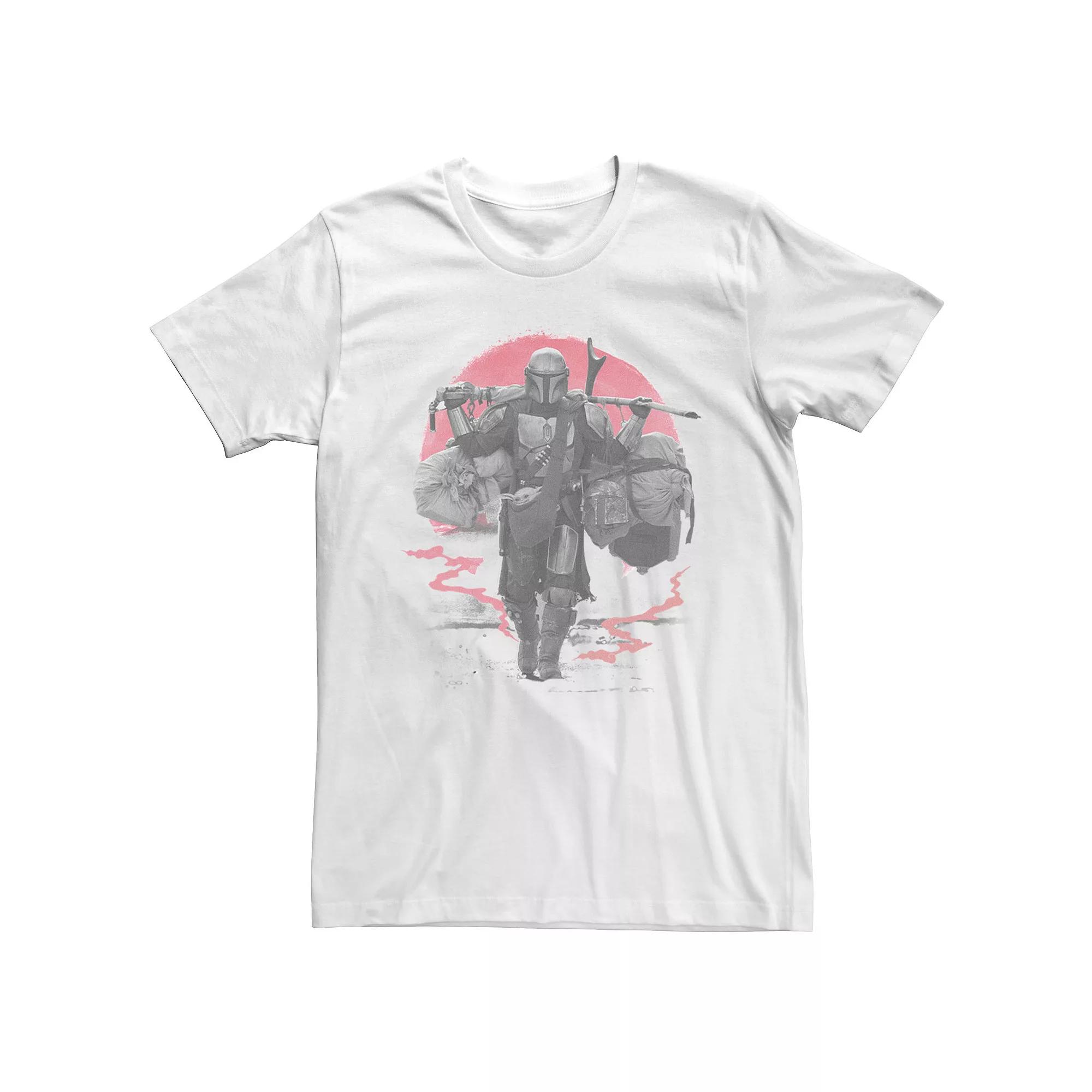 Big & Tall Star Wars: The Mandalorian Luggage Red Sun R8 Tee, Men's,  Product Image