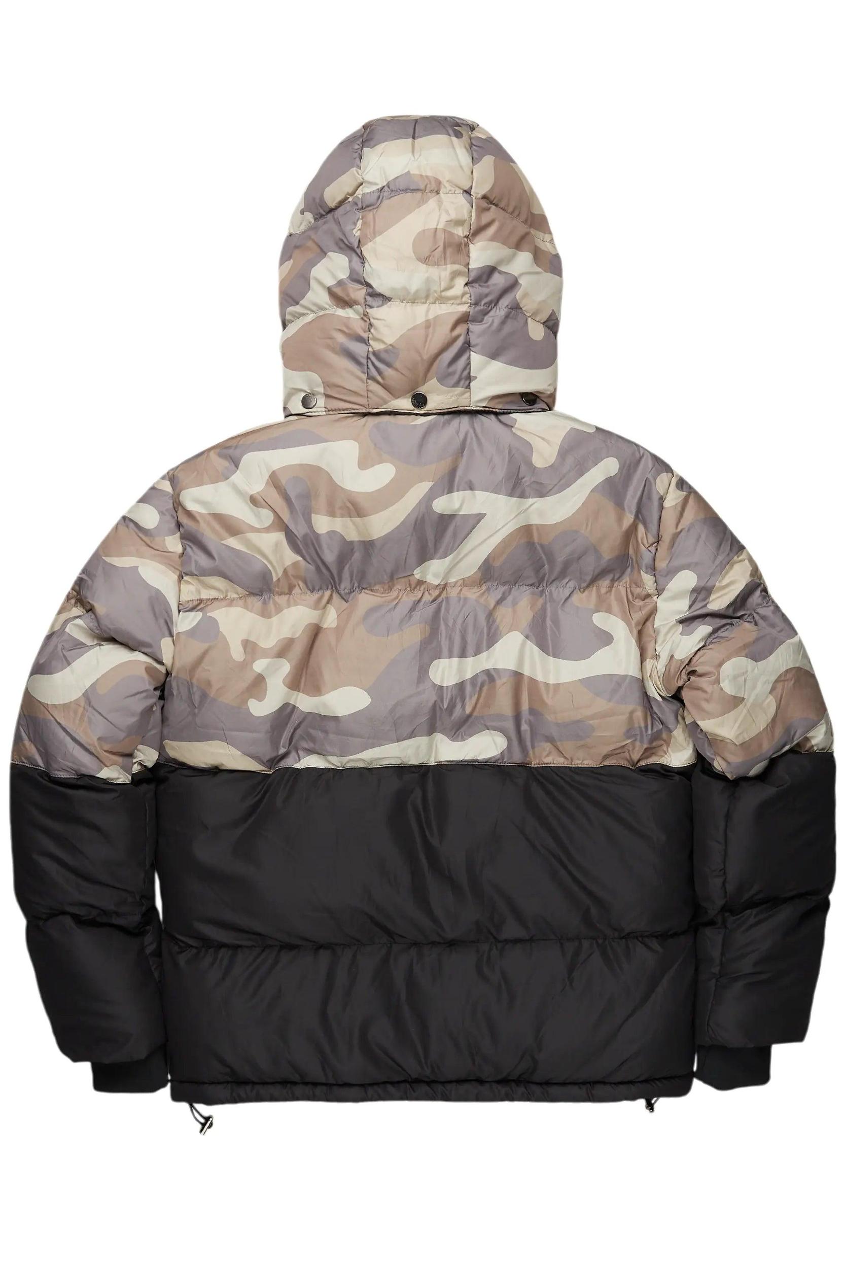 Jensen Camo Puffer Jacket Male Product Image