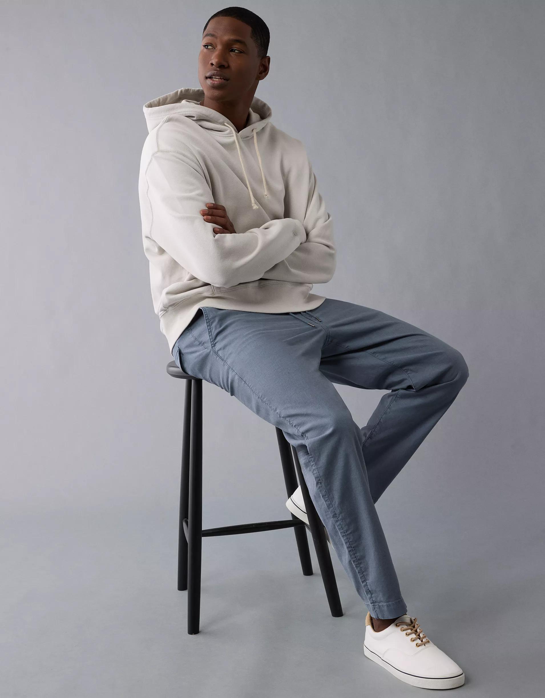 AE Flex Linen-Blend Athletic Fit Pull-On Pant Product Image