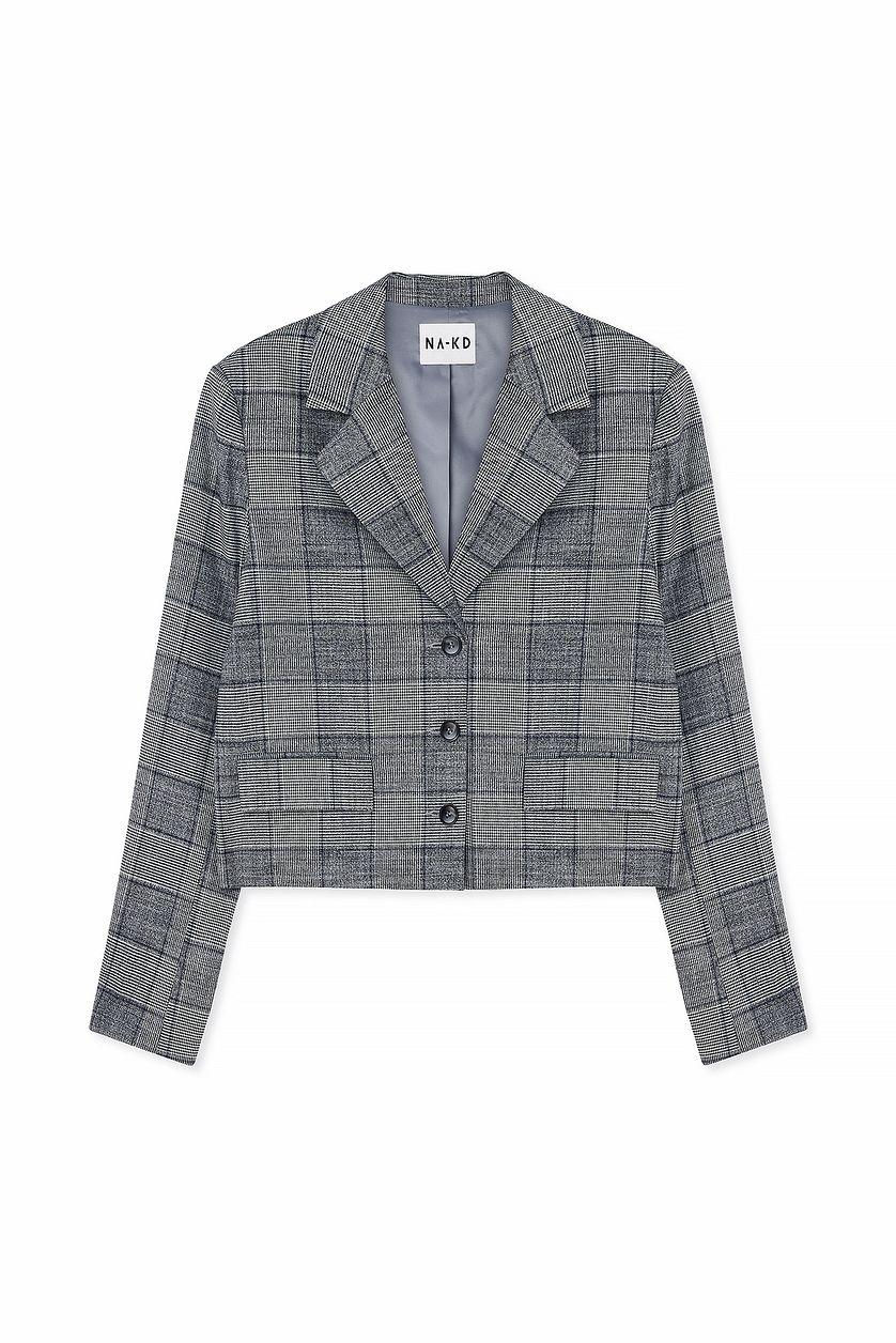 Regular Checked Blazer Product Image