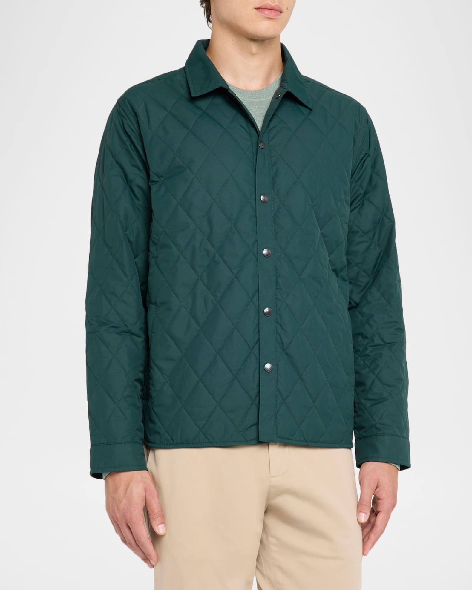 Men's Brighton Quilted Shirt Jacket Product Image