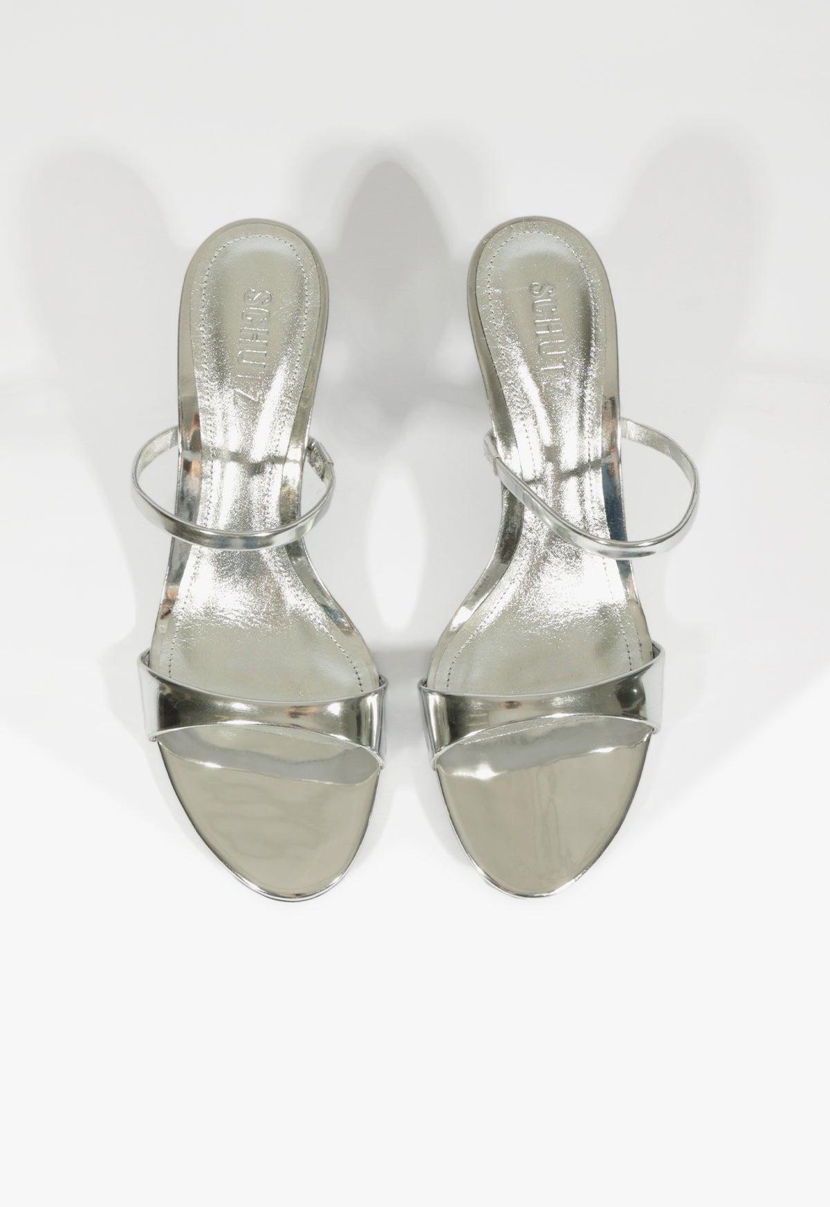 Jessica Mid Mule Metallic Sandal Product Image