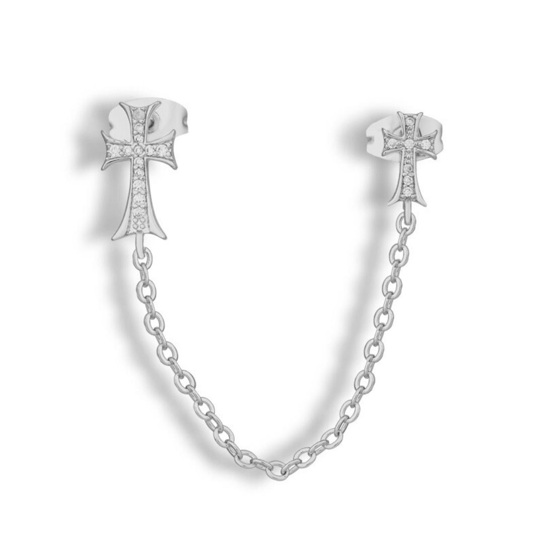 Double Cross Me Earrings Product Image