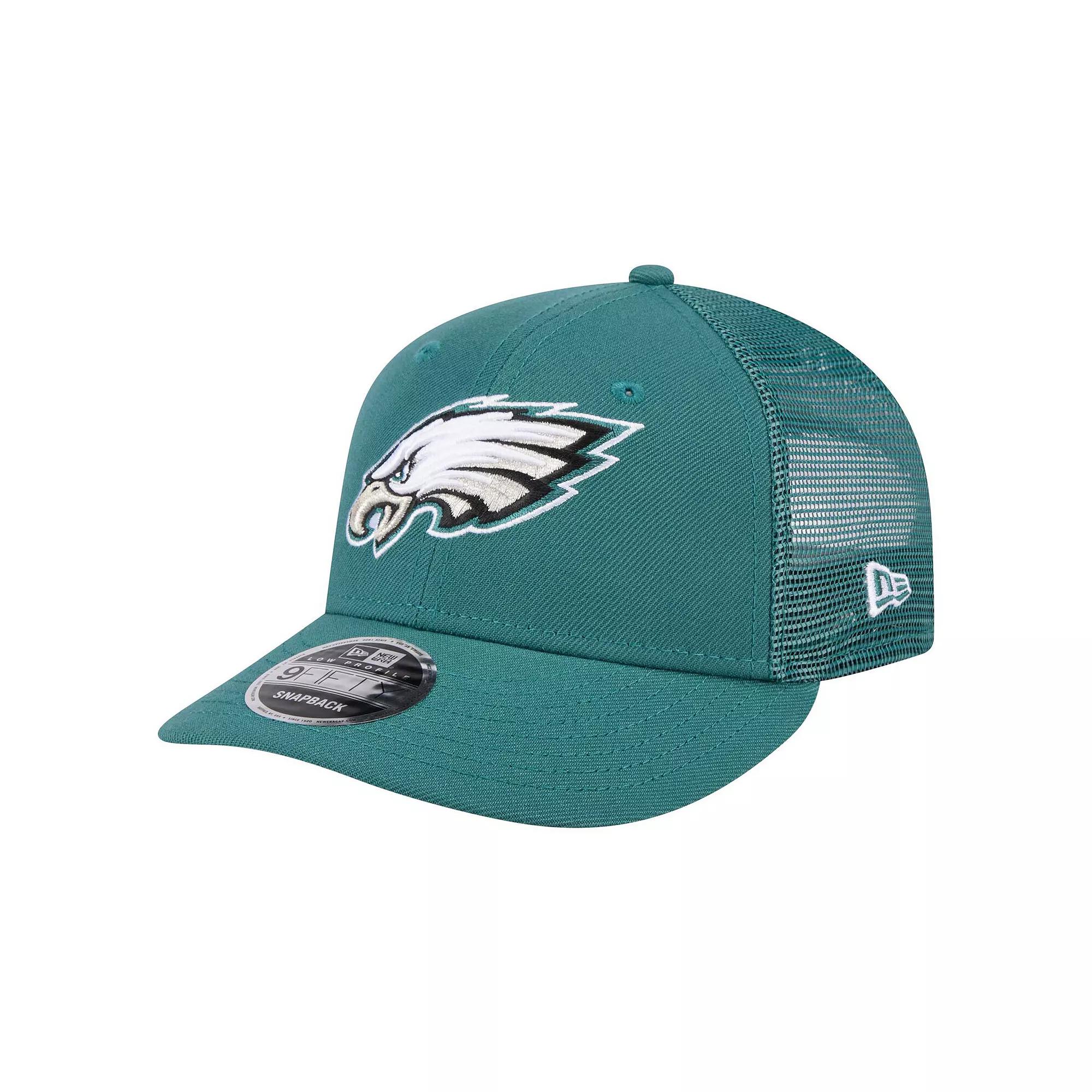 Men's New Era  Midnight Green Philadelphia Eagles Low Profile 9FIFTY Snapback Hat Product Image