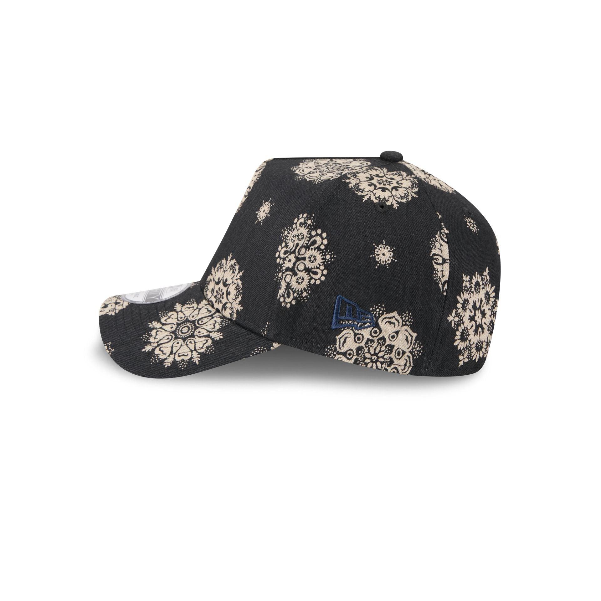 New Era Cap Block Print 9FORTY A-Frame Snapback Hat Male Product Image