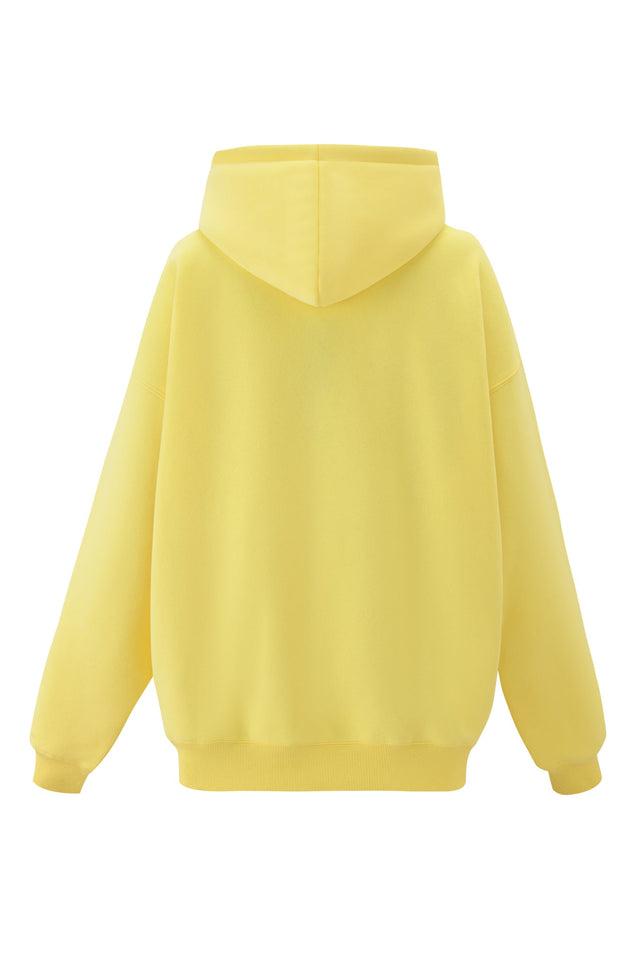 DORIAN HOODIE - YELLOW Product Image