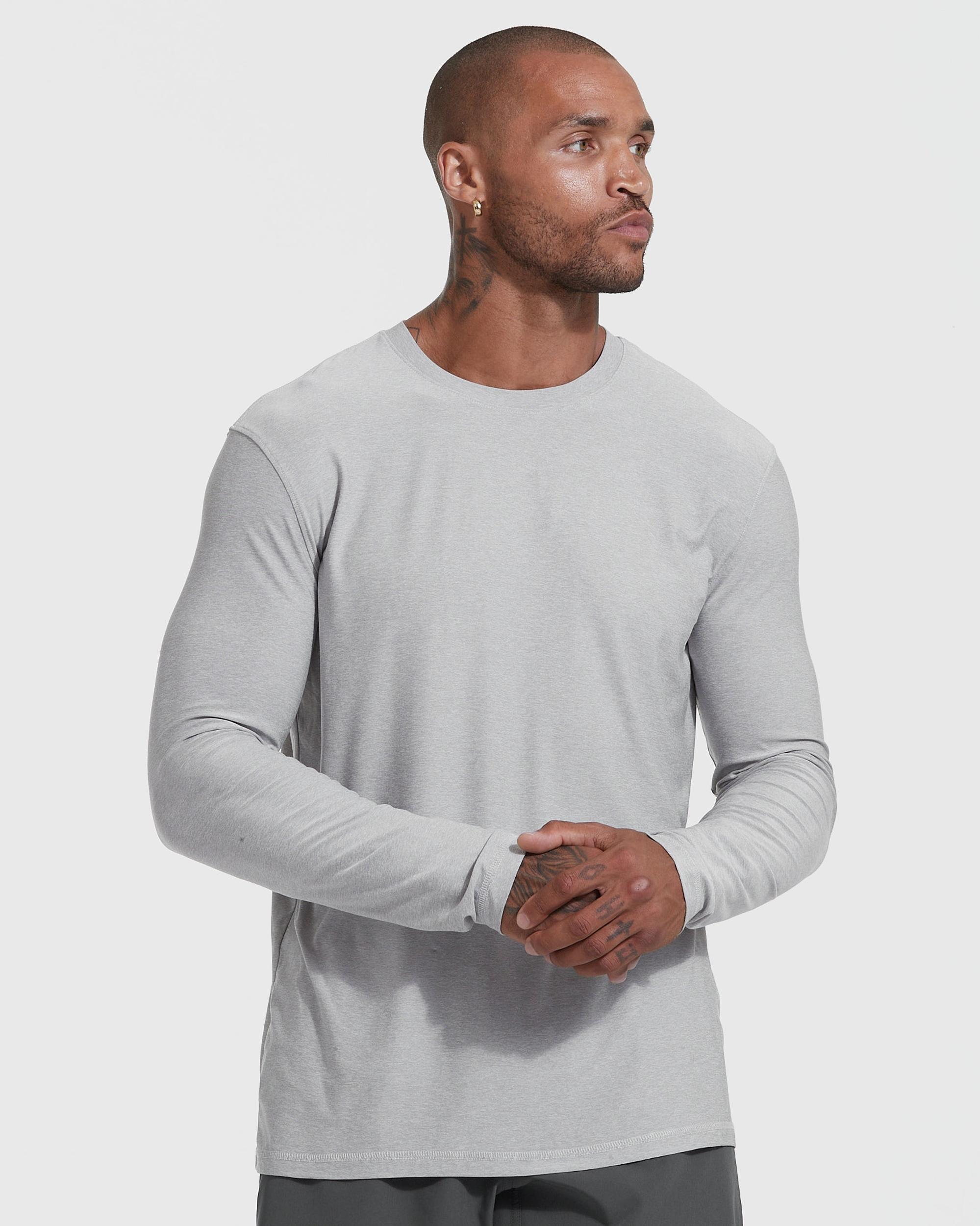 Everyday Active Long Sleeve Crew T-Shirt 3-Pack Product Image