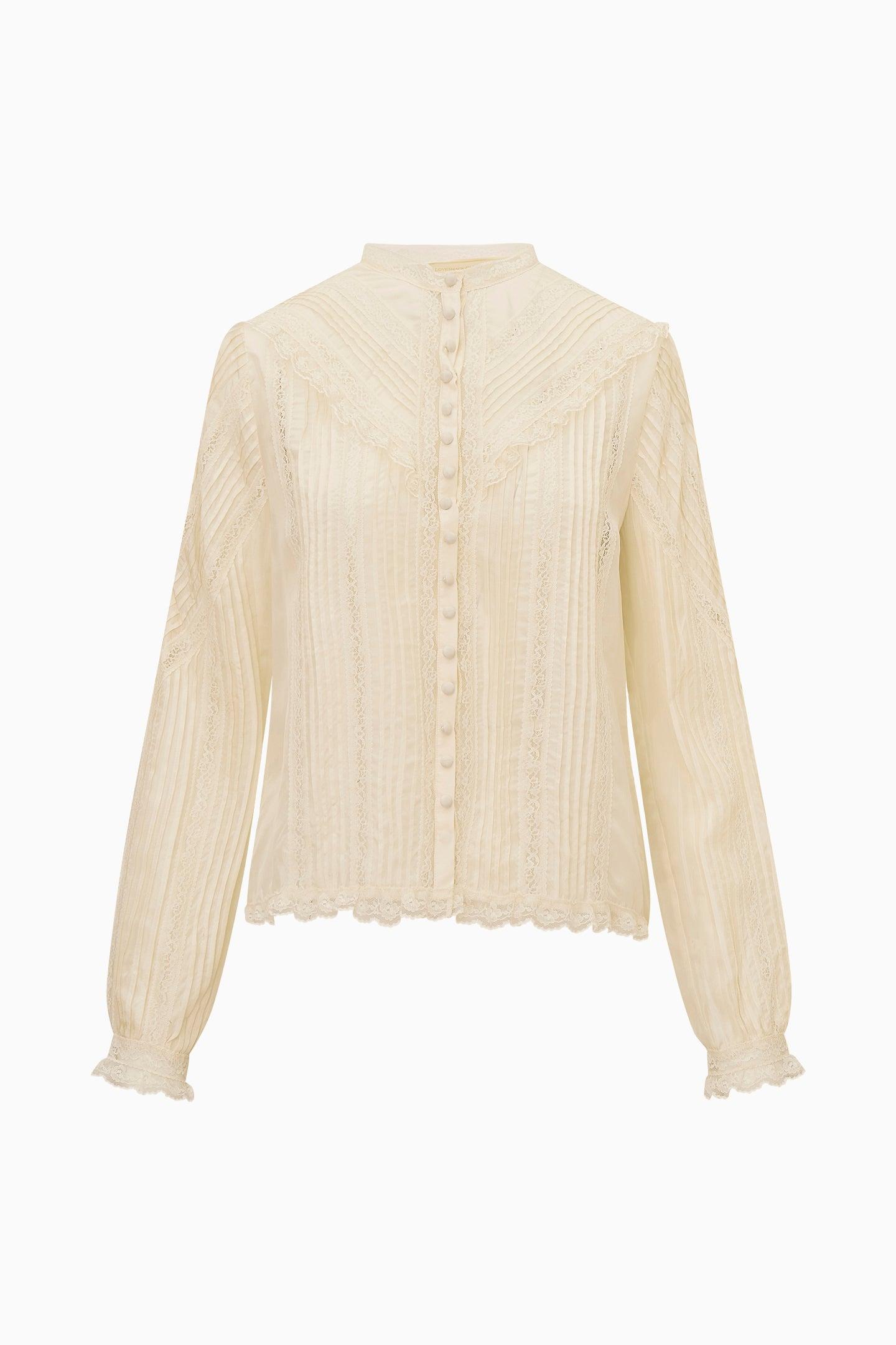 Willia Silk Lace-Detailed Mini Skirt Product Image