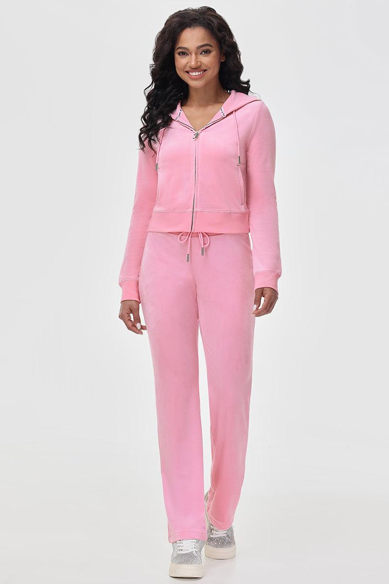 OG Big Bling Velour Hoodie Product Image