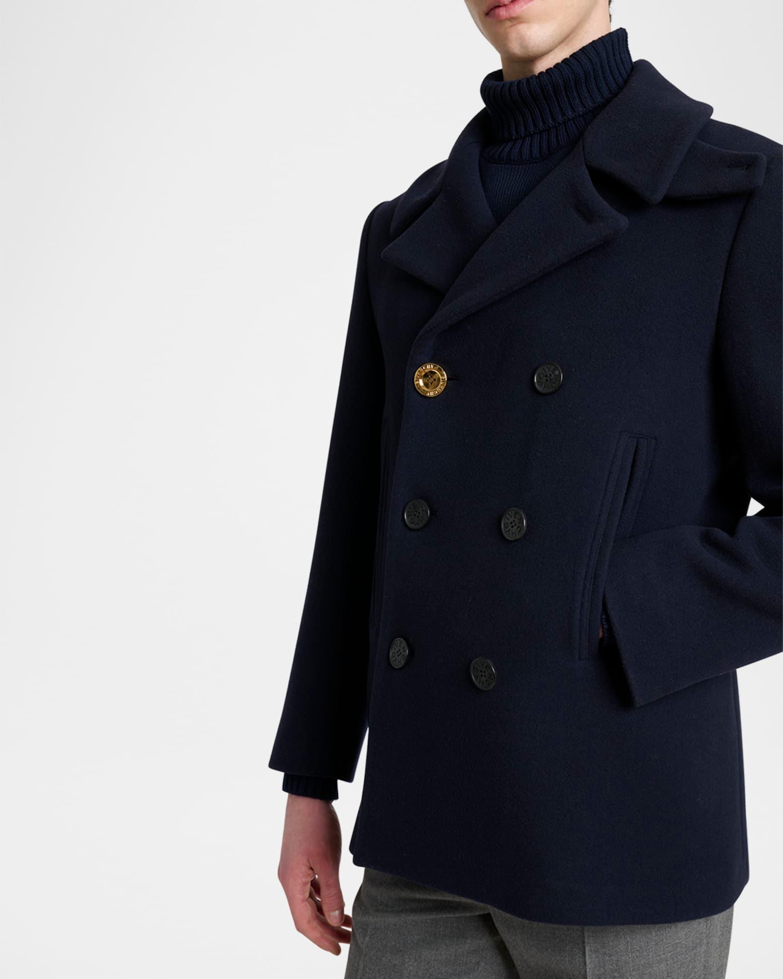 Men's Double-Face Wool Peacoat Product Image