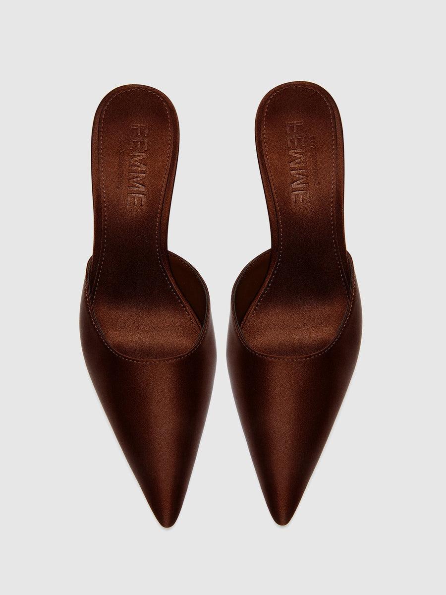 St. Honore Slipper - Chocolate Product Image