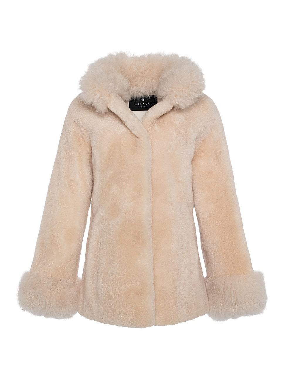 Womens Select Sheared Cashmere Goat Jacket Product Image