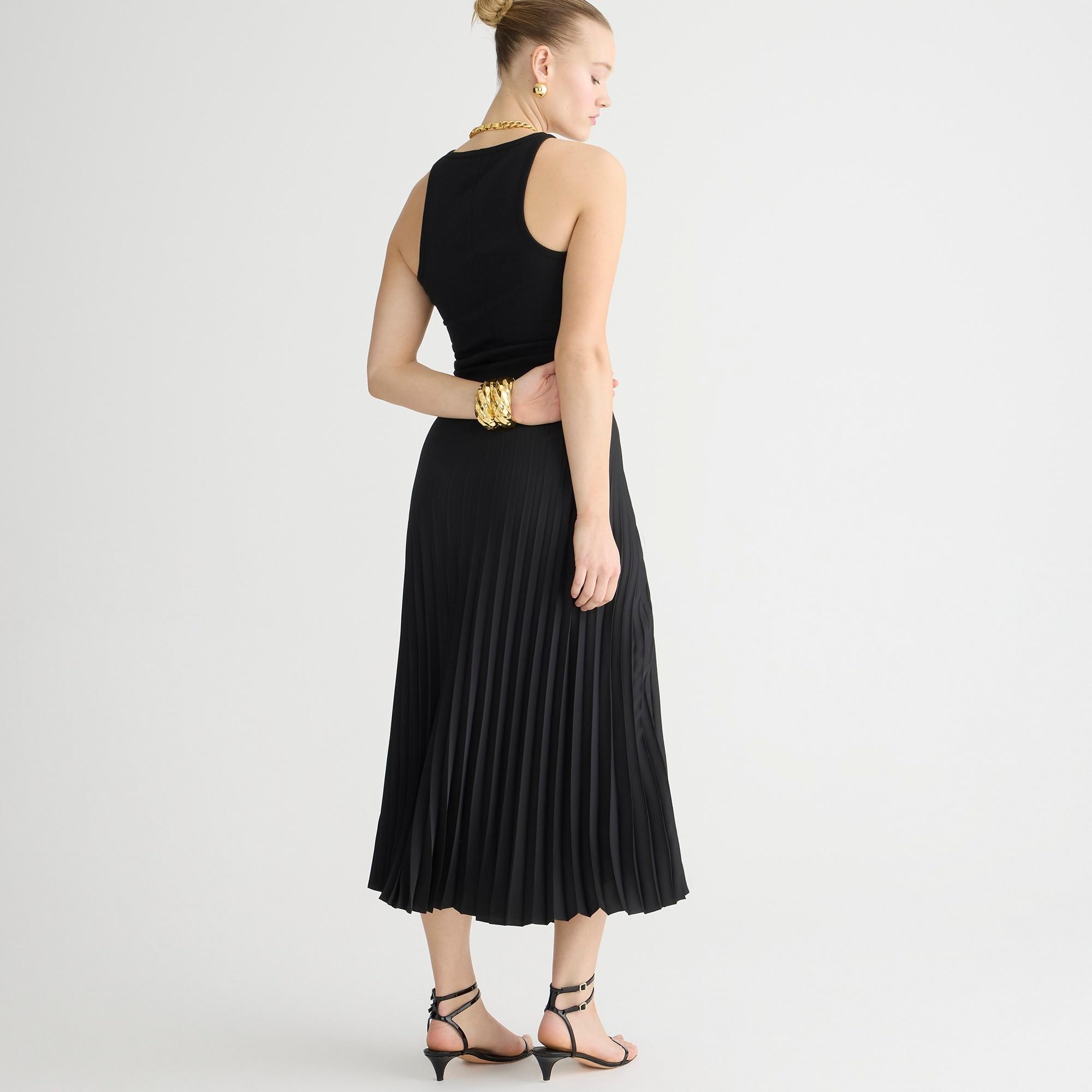 Gwyneth pleated slip skirt Product Image