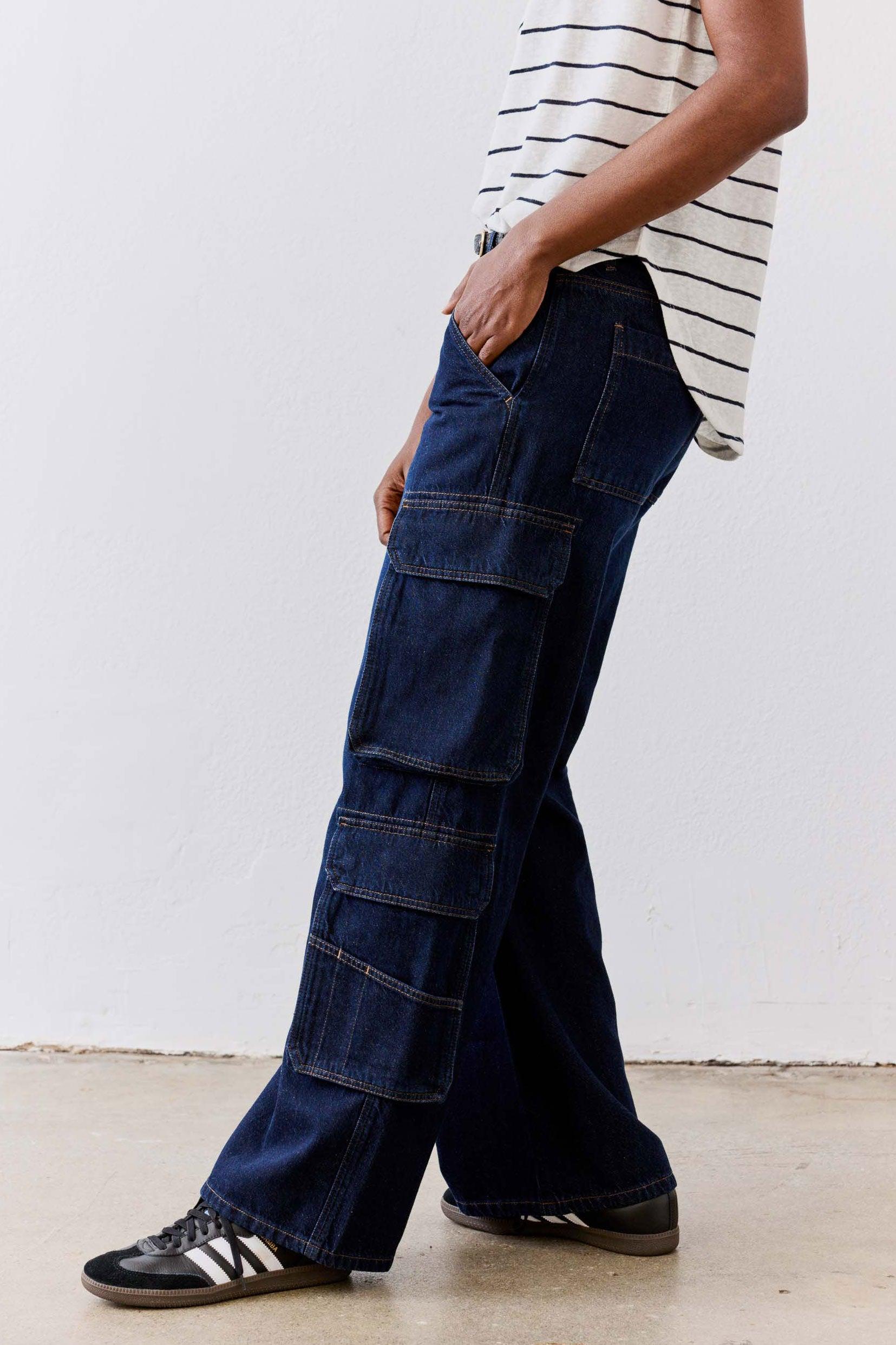 The Petite Off Duty Cargo Jeans Product Image