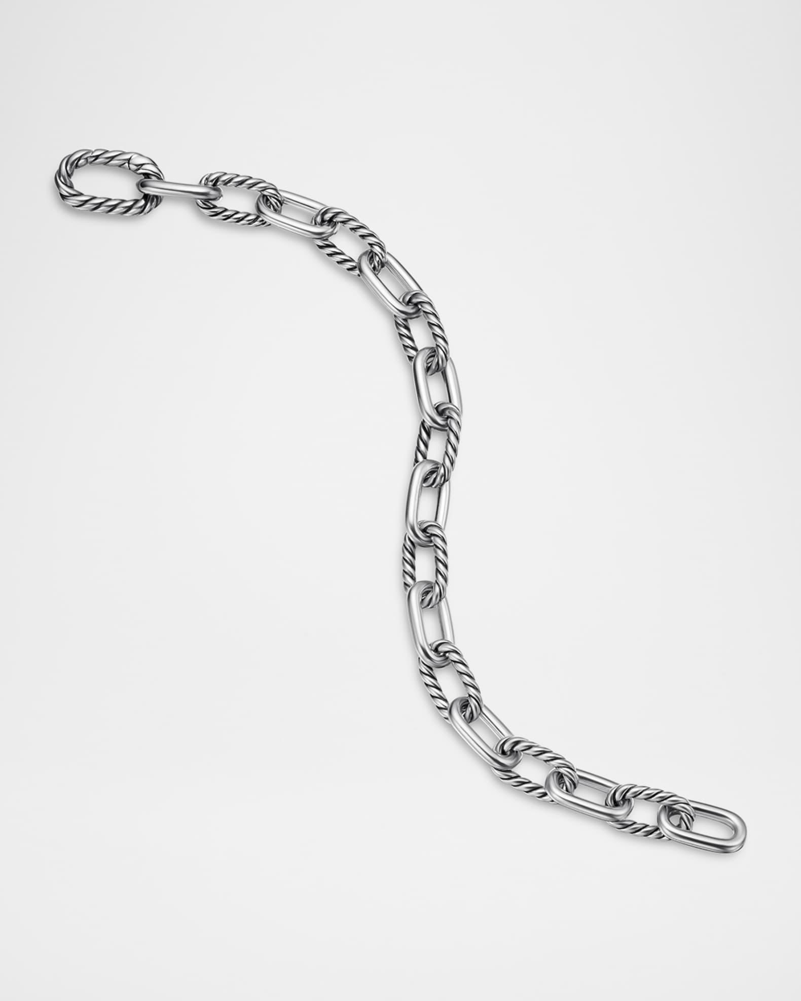 Womens Chain Madison Sterling Silver Bracelet Product Image
