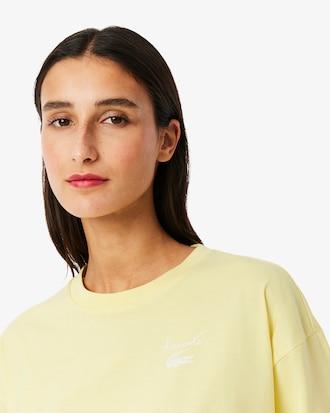 Women's Cotton Logo T-Shirt Product Image