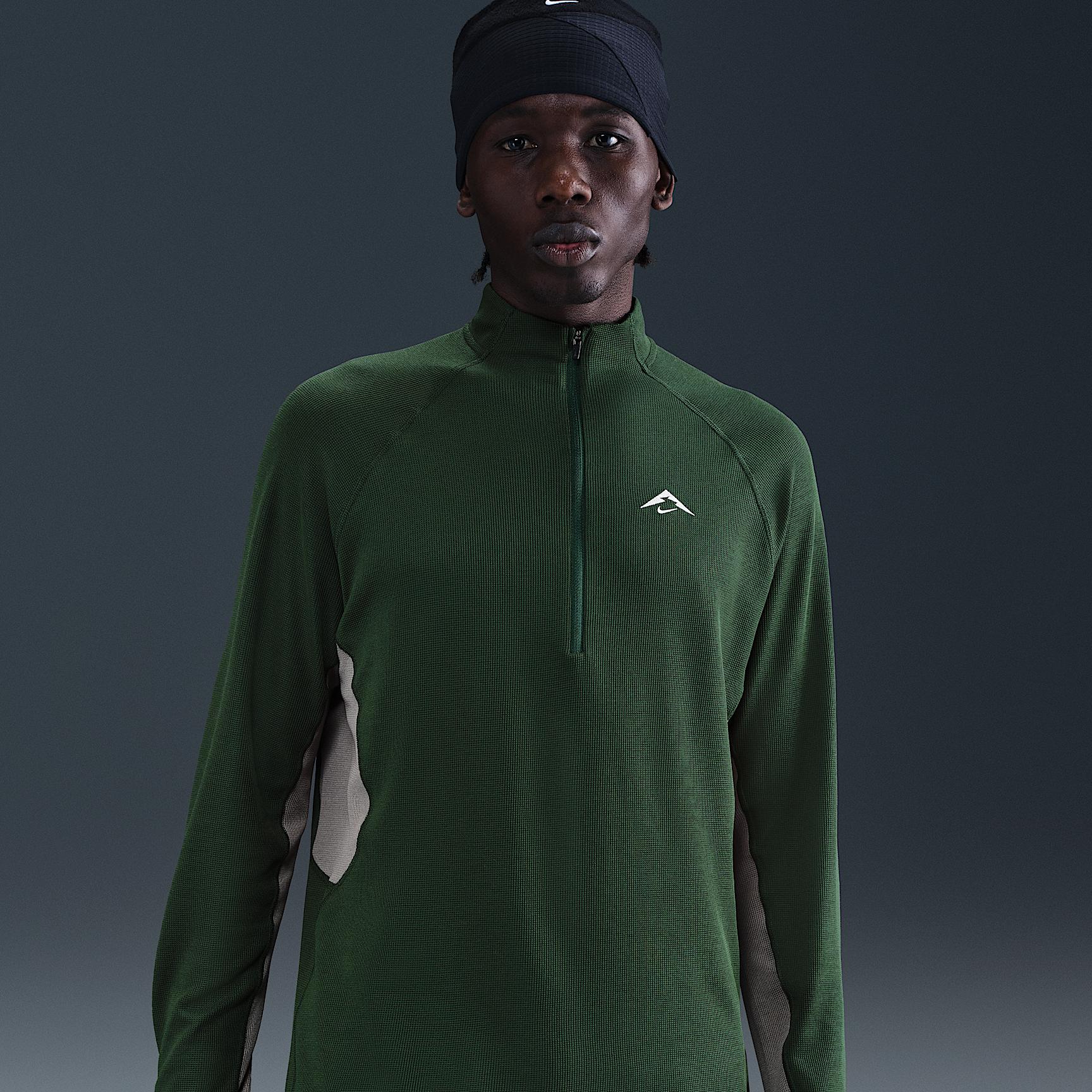Nike Mens Trail Dri-FIT 1/2-Zip Mid Layer Top | FV9994-323 Product Image