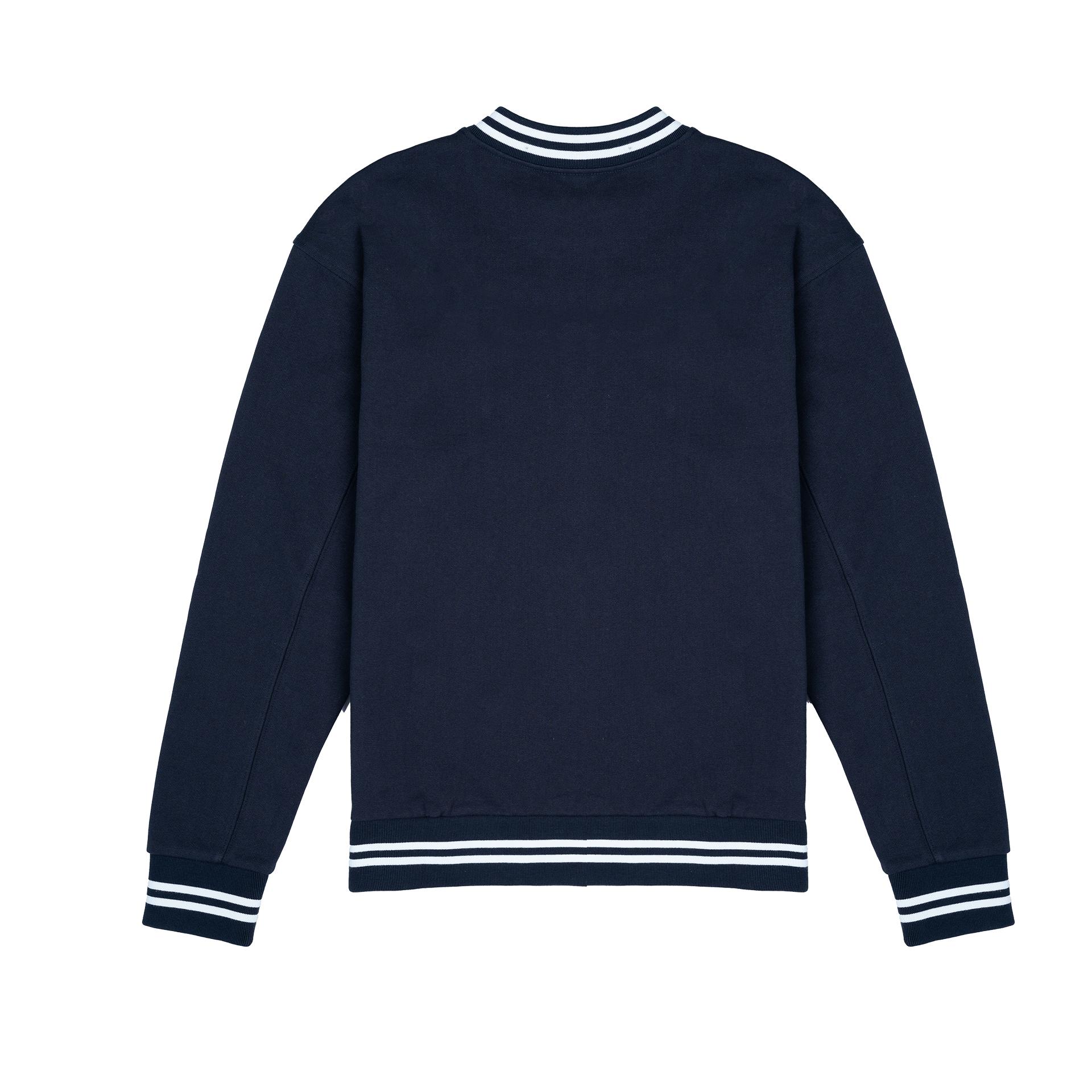 New Era Branded Ombre Navy Crewneck Male Product Image