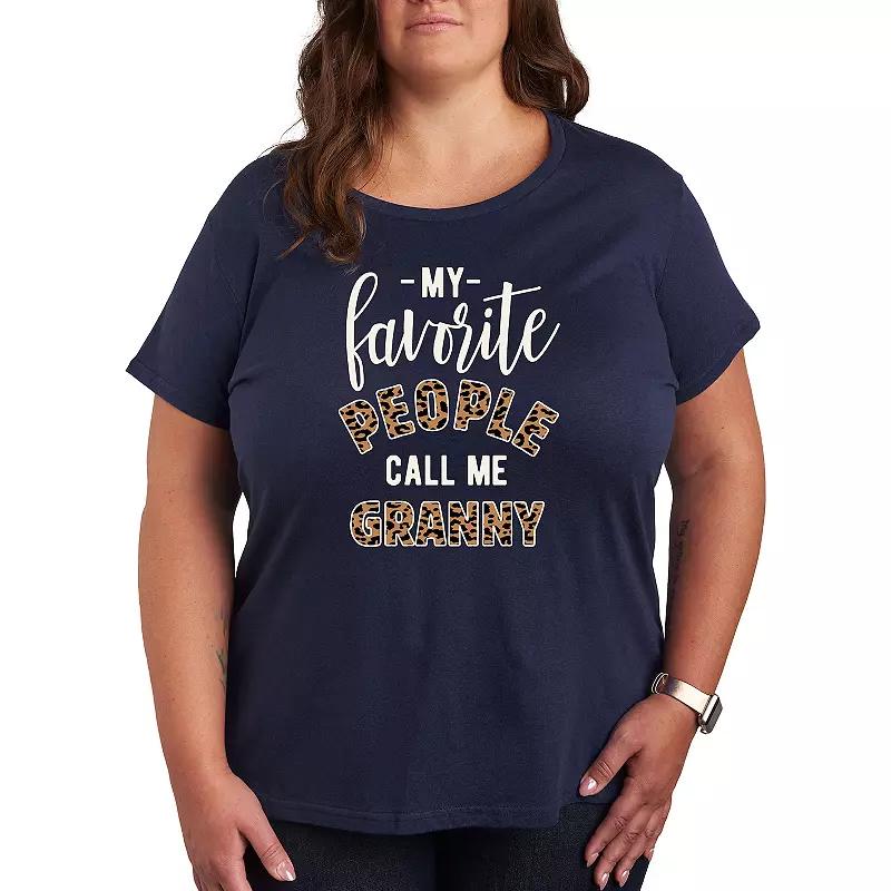 Plus Favorite People Granny Graphic Tee, Women's,  Product Image