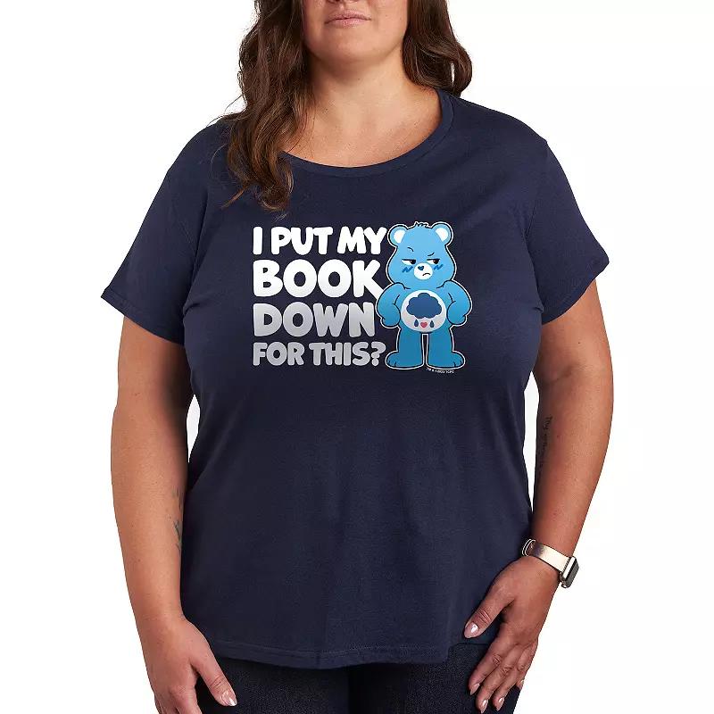 Plus Care Bears I Put My Book Down Graphic Tee, Women's,  Product Image