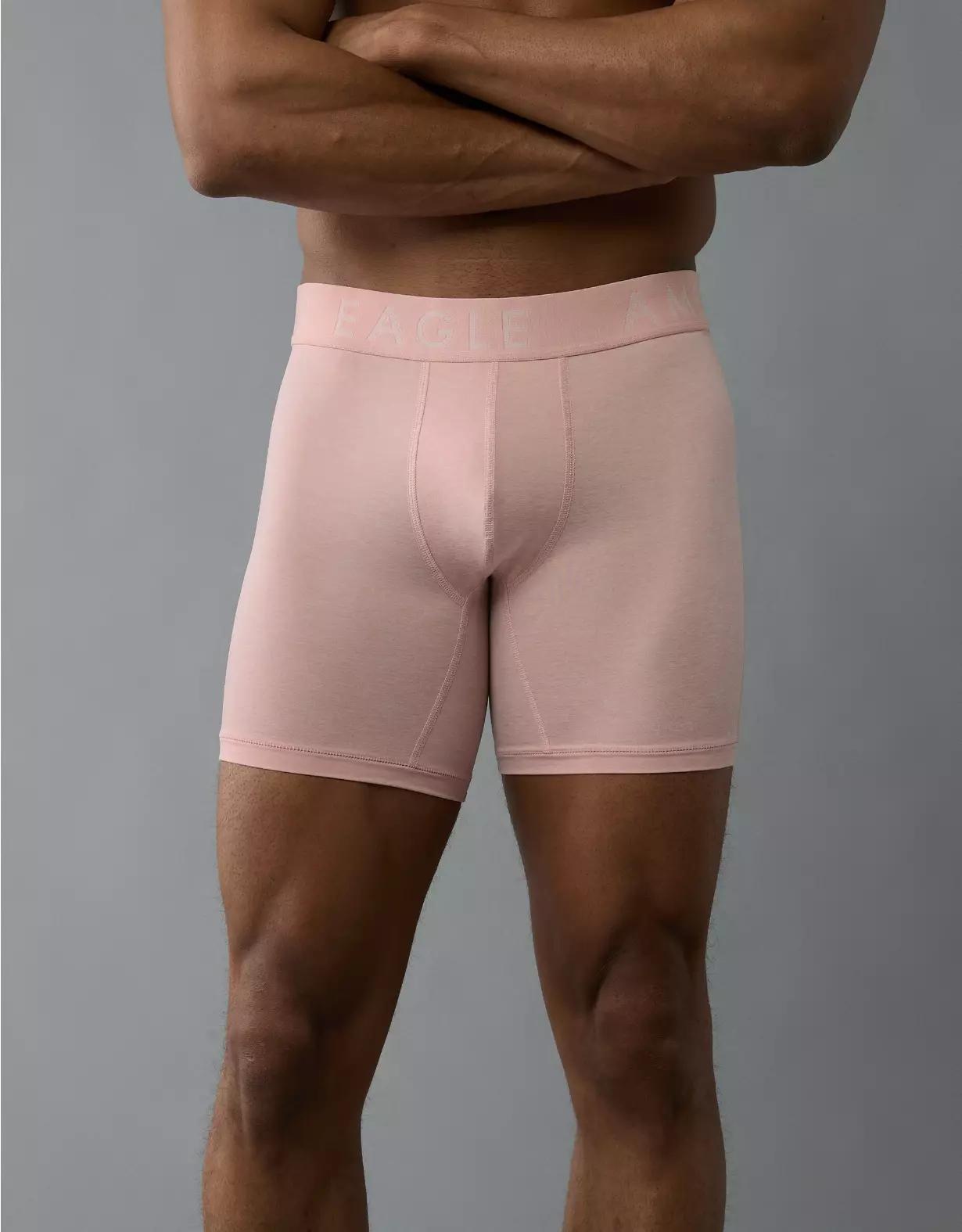 AEO Men's Space Dye 6" Flex Boxer Brief Product Image